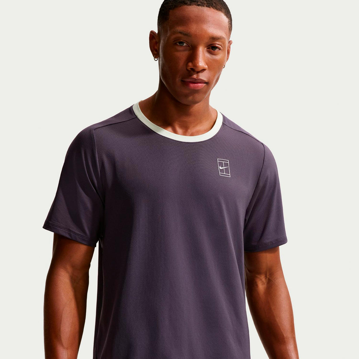 Nike Court Dri-FIT Advantage Tričko Muži-fialová