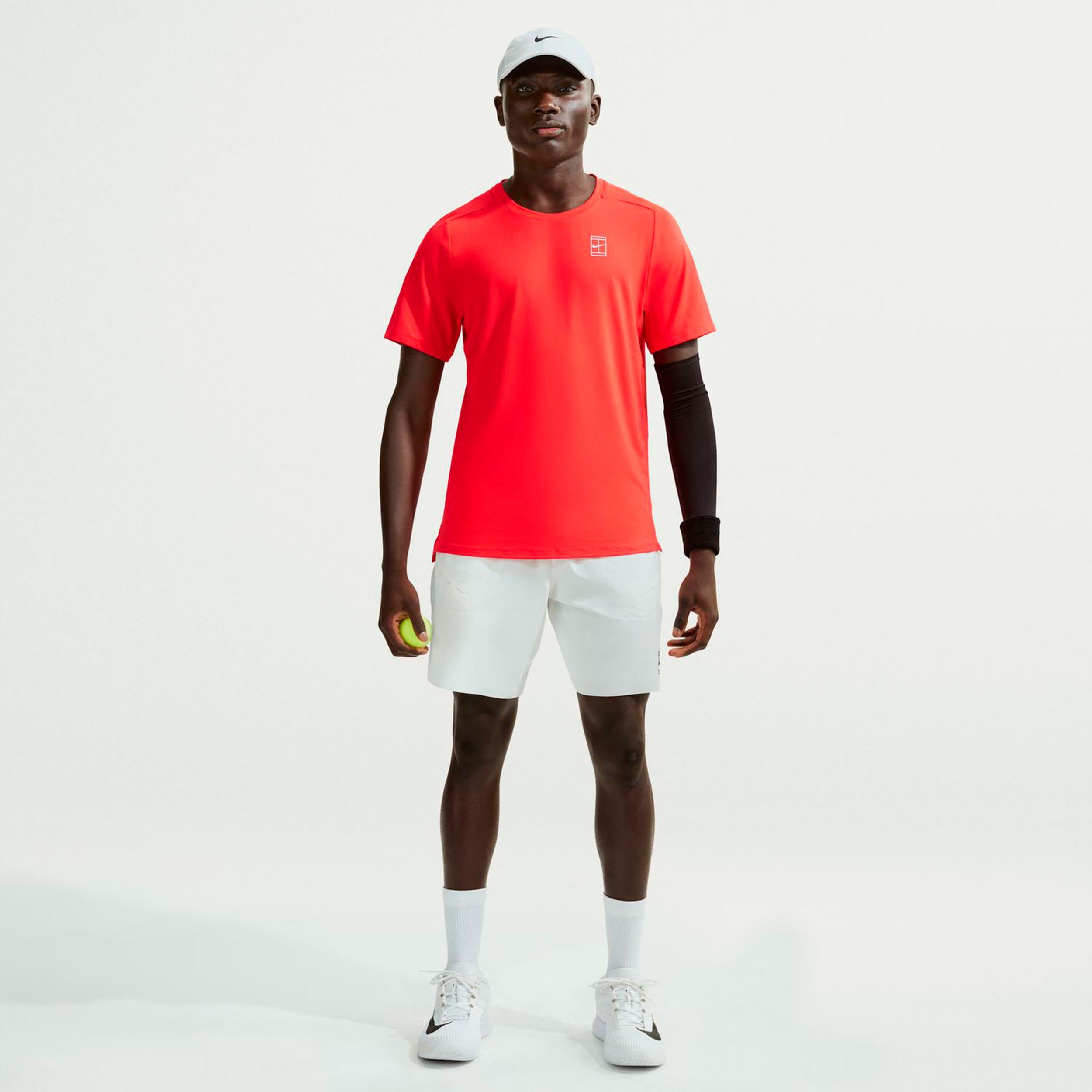 Nike Carlos Alcaraz Court Dri-FIT Advantage Tričko Muži - červená