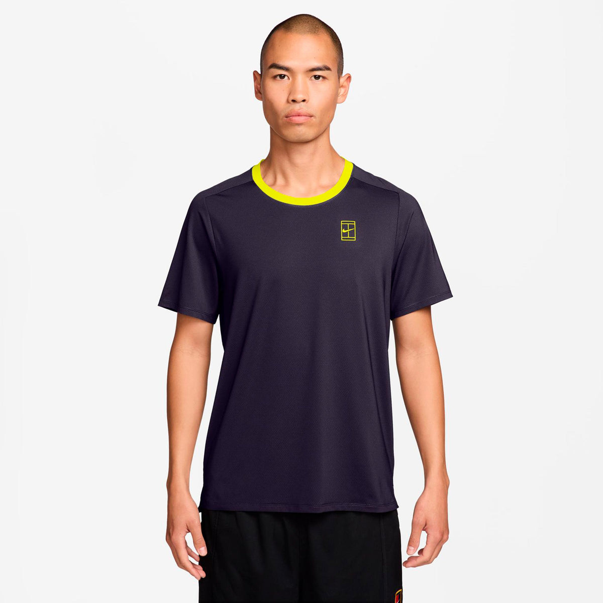 Nike Court Dri-FIT Advantage Tričko Muži - tmavofialová