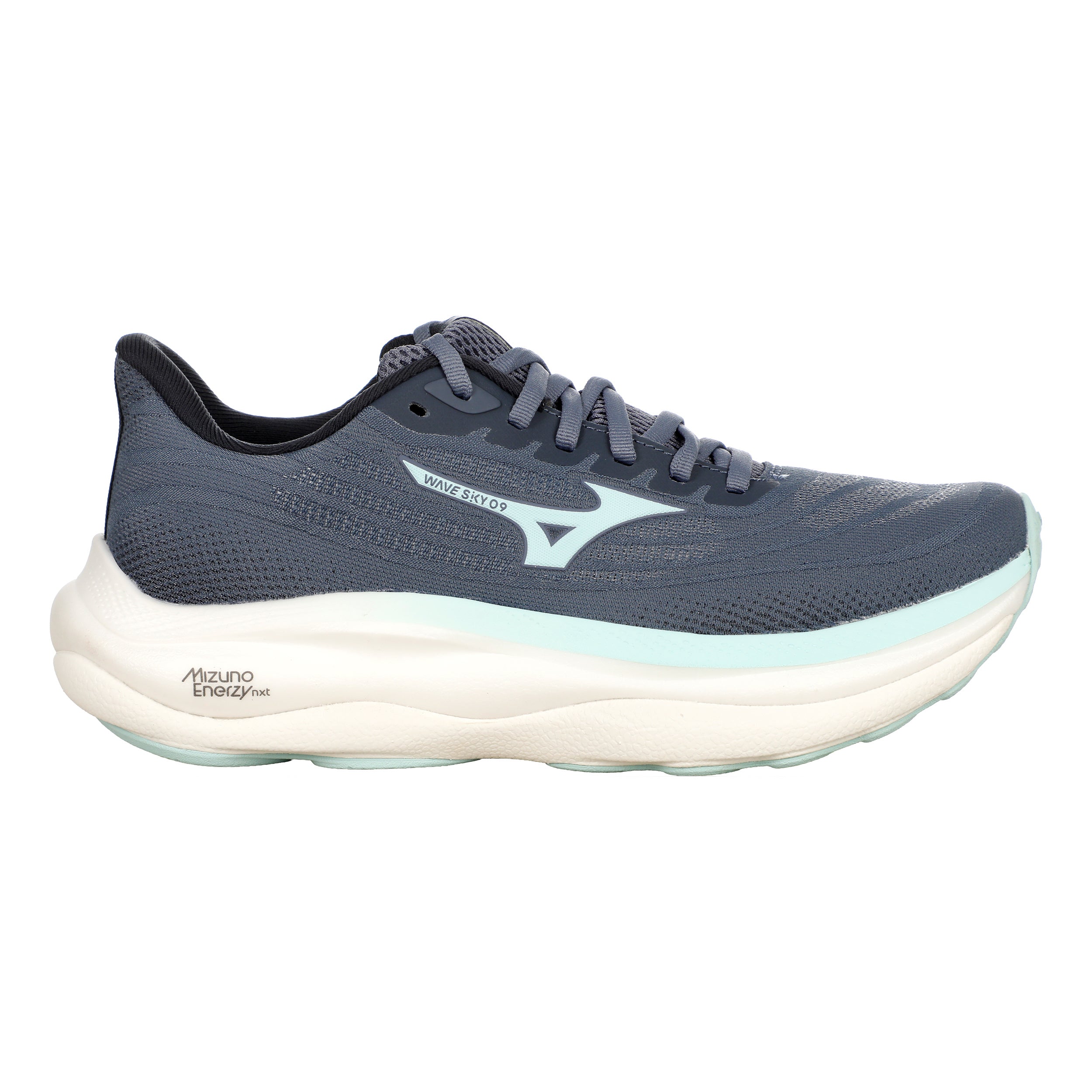 Mizuno Wave Sky 9  Neutrální obuv Dámy - modro-šedá, mätová