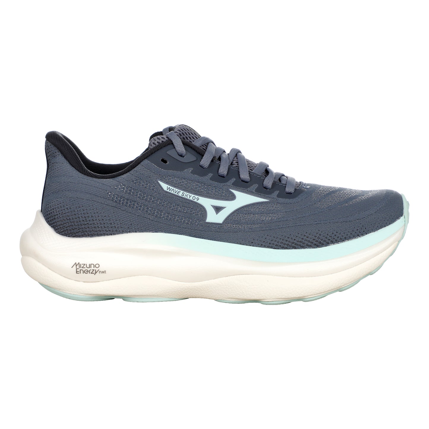 Mizuno Wave Sky 9  Neutrální obuv Dámy - modro-šedá, mätová
