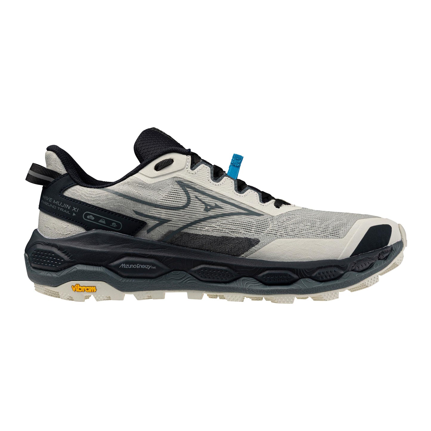 Mizuno Wave Mujin 11  Obuv pro měkčí povrch,žádný asfalt Muži - krémová, petrolejová