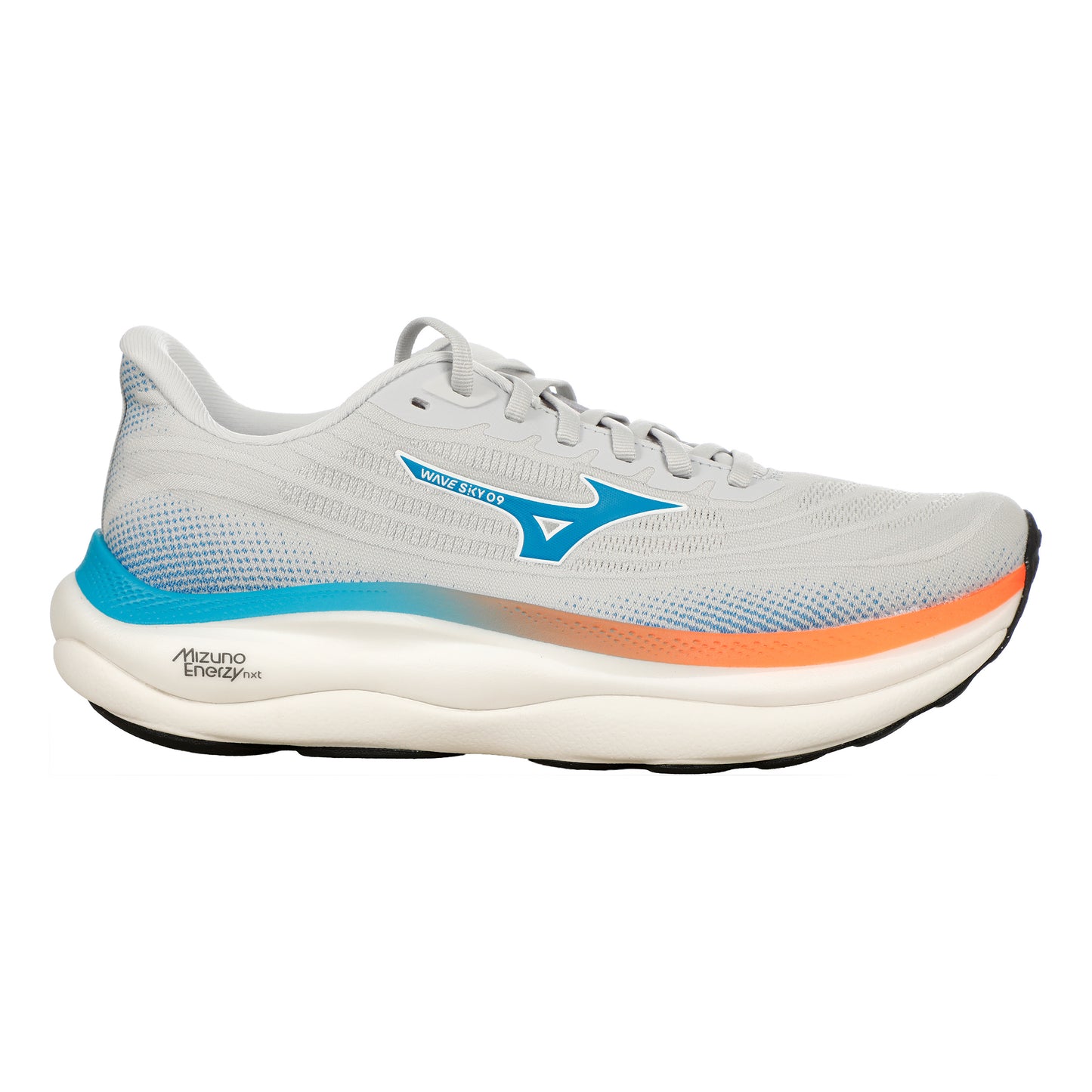 Mizuno Wave Sky 9  Neutrální obuv Muži - světle šedá, oranžová