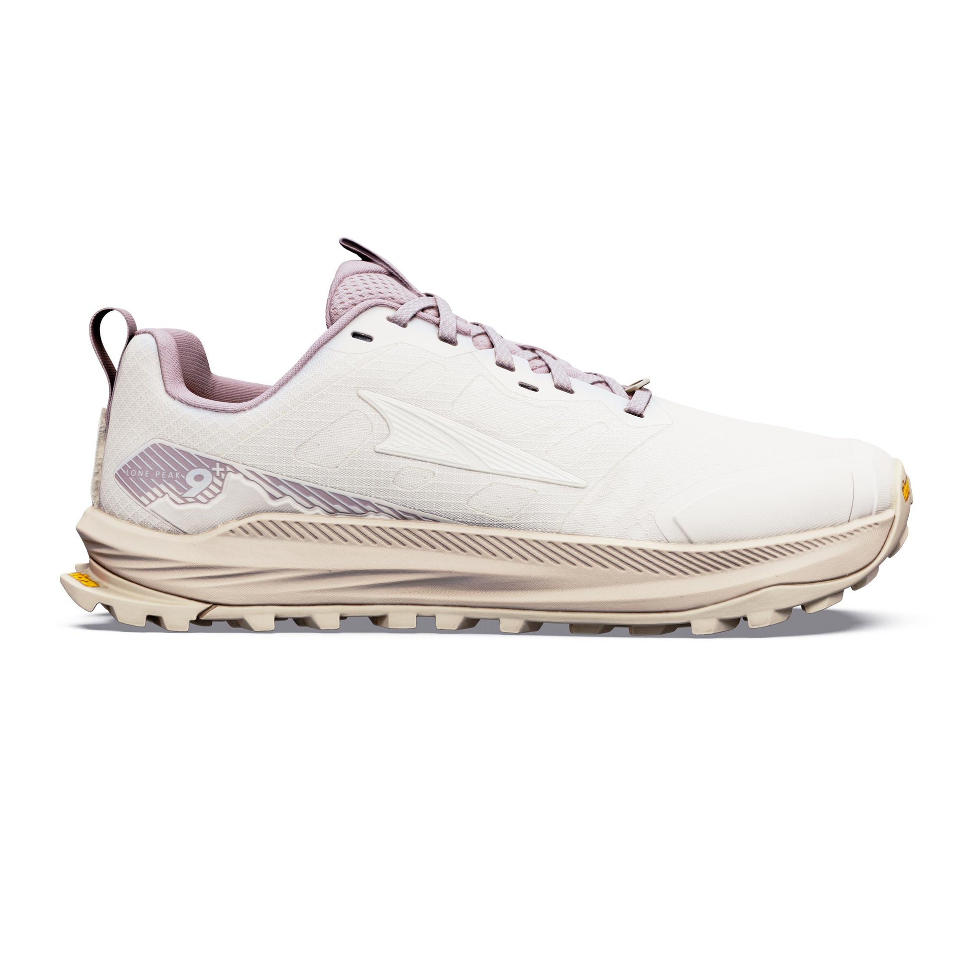 Altra Lone Peak 9+ Obuv pro měkčí povrch,žádný asfalt Dámy - béžová, vijolična