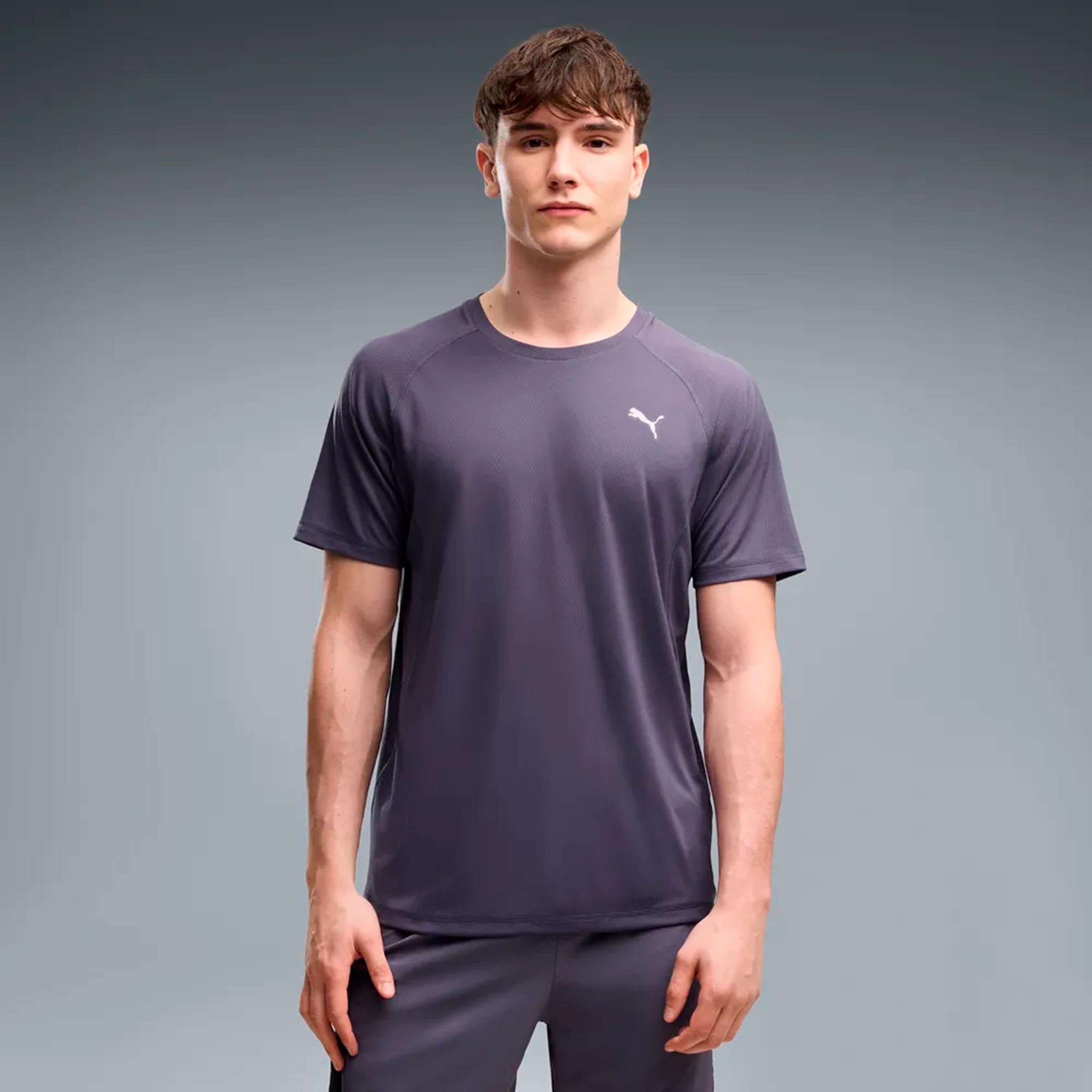 Puma Velocity  Bežecké tričko Muži - šedá