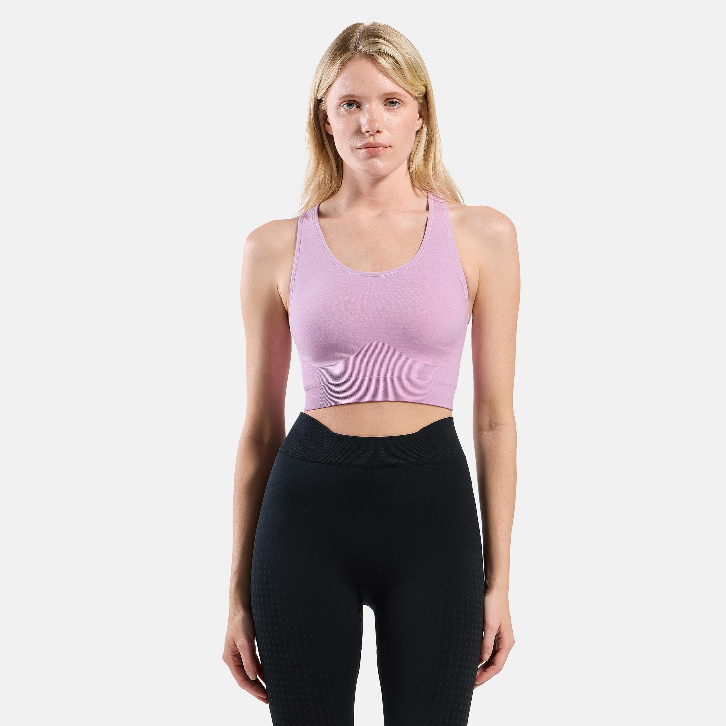 Odlo Seamless Medium Padded Sport  Sportovní podprsenka Dámy - lila