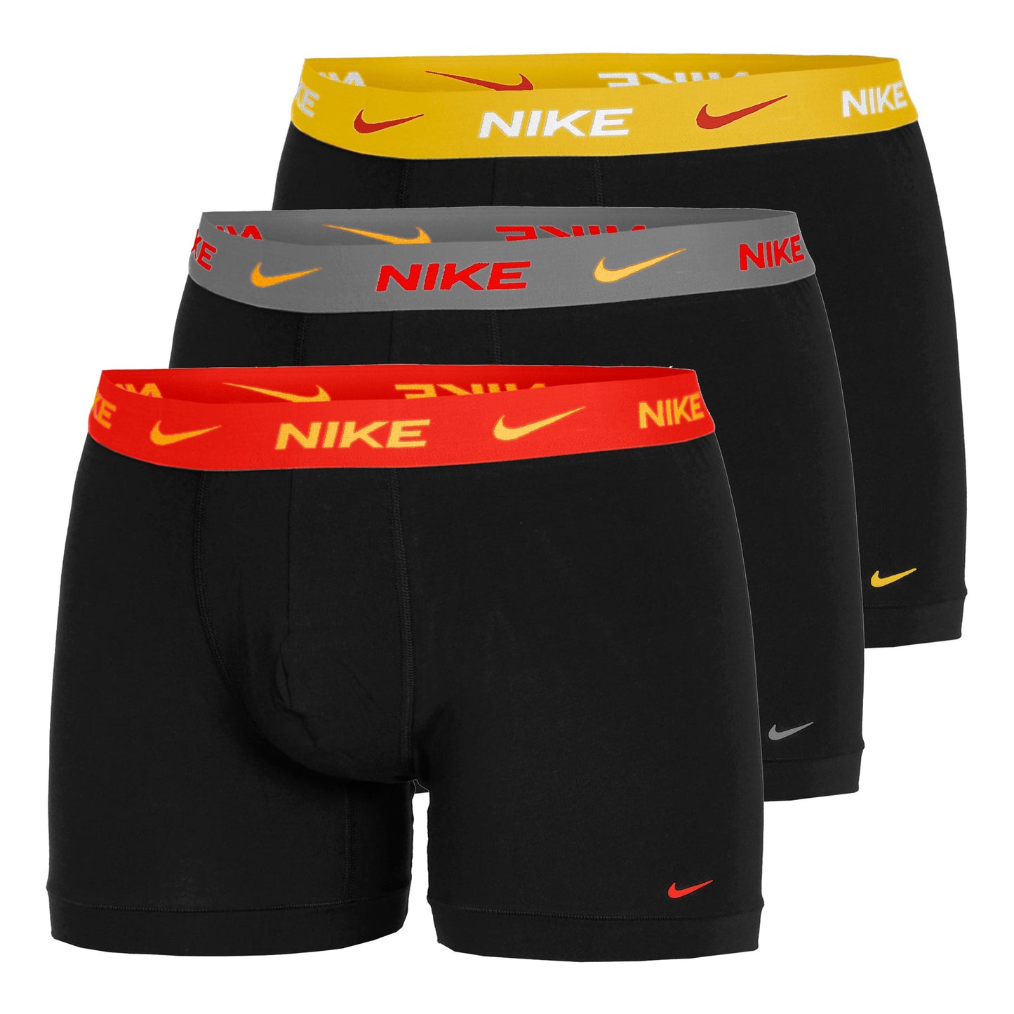 Nike Dri-Fit Essential Micro Trunk Trenýrky - 3ks v baleni Muži-černá, vícebarevné