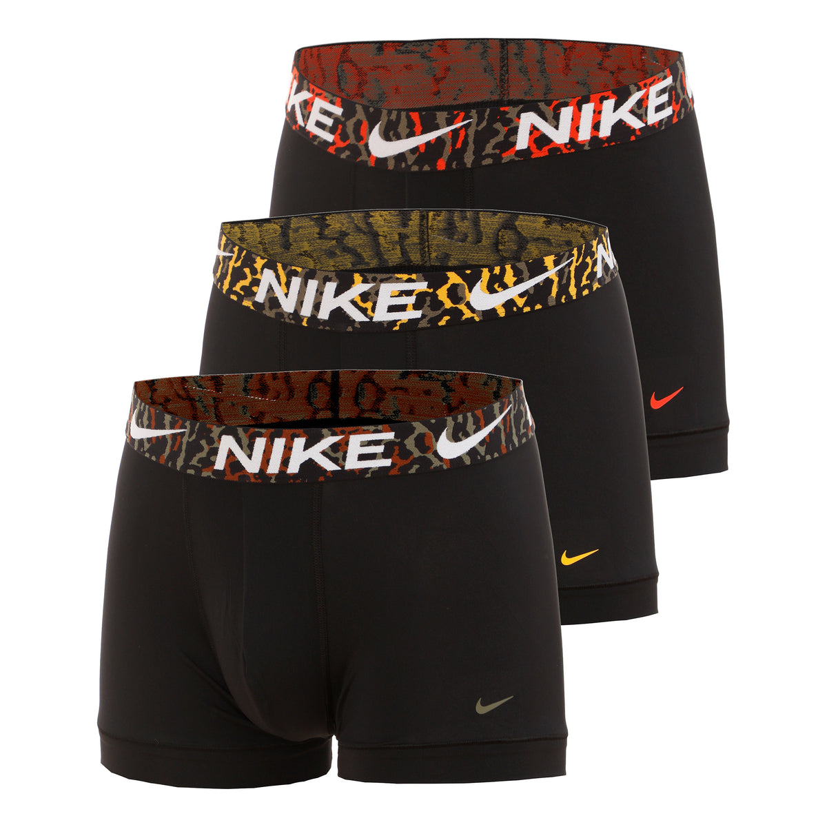 Nike Dri-Fit Essential Micro Trunk Trenýrky 3ks v baleni Muži - šedá