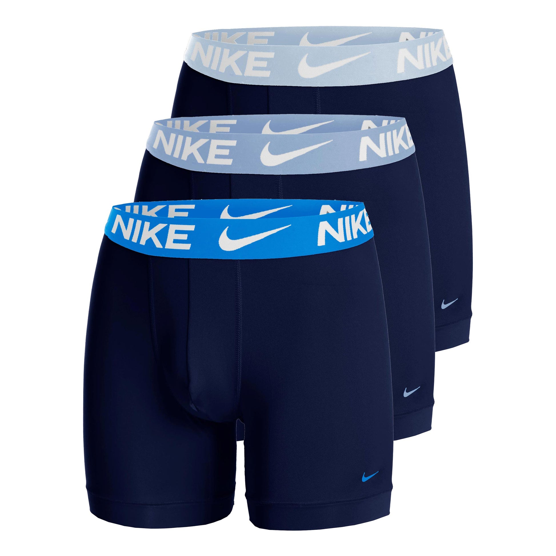 Nike Essential Micro Trenýrky - 3ks v baleni Muži-modrá, vícebarevné