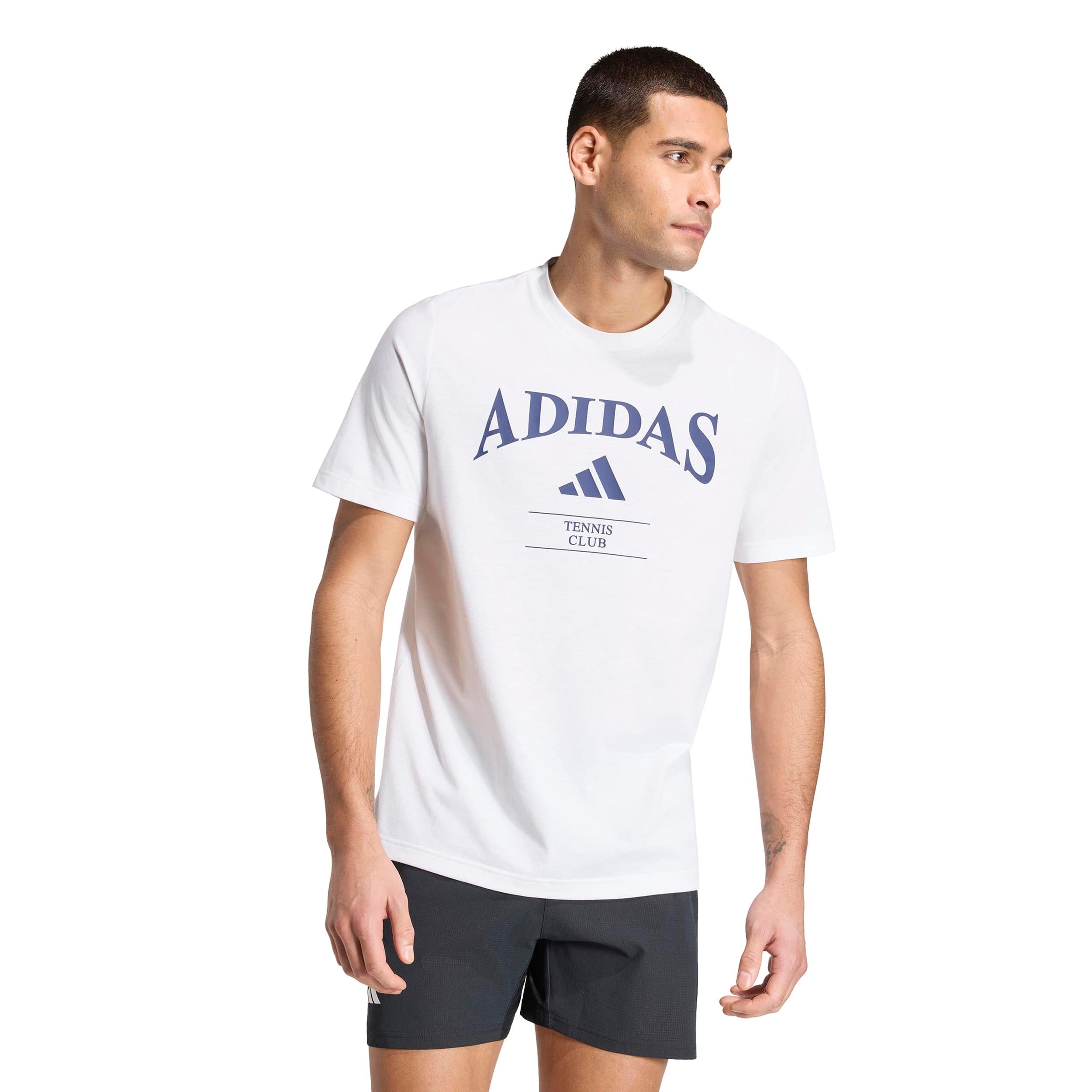 adidas Heritage Graphik Tričko Muži - bílá, modrá