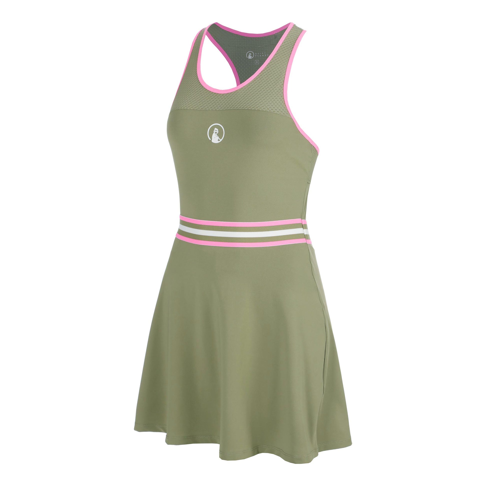 Quiet Please Memories Racerback Šaty Dámy - khaki