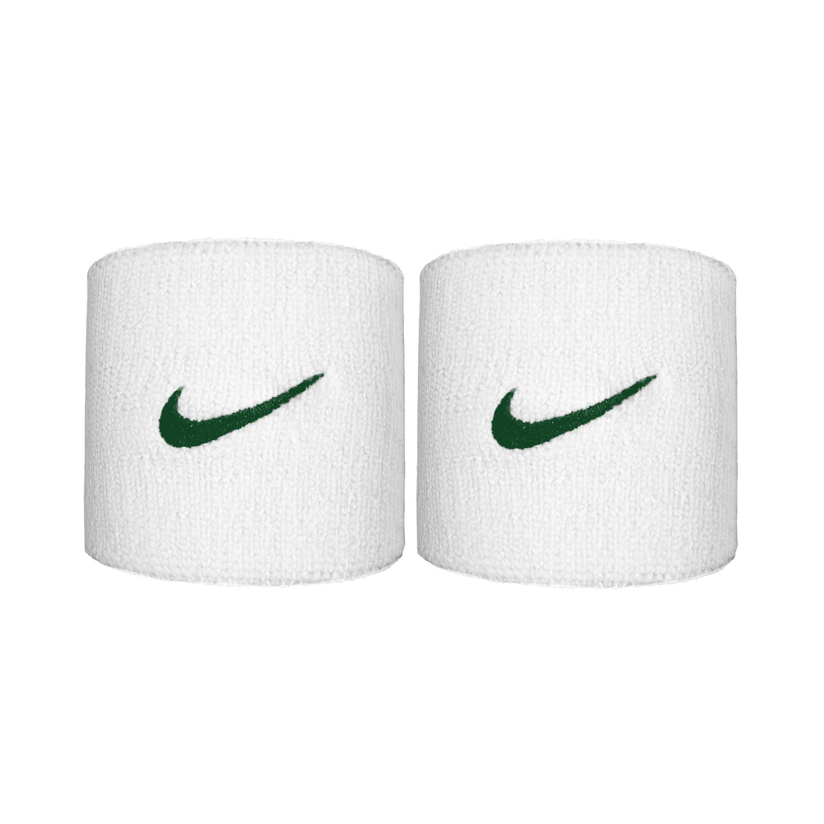 Nike Premier Potítko 2ks v baleni krátky - bílá, tmavě zelená