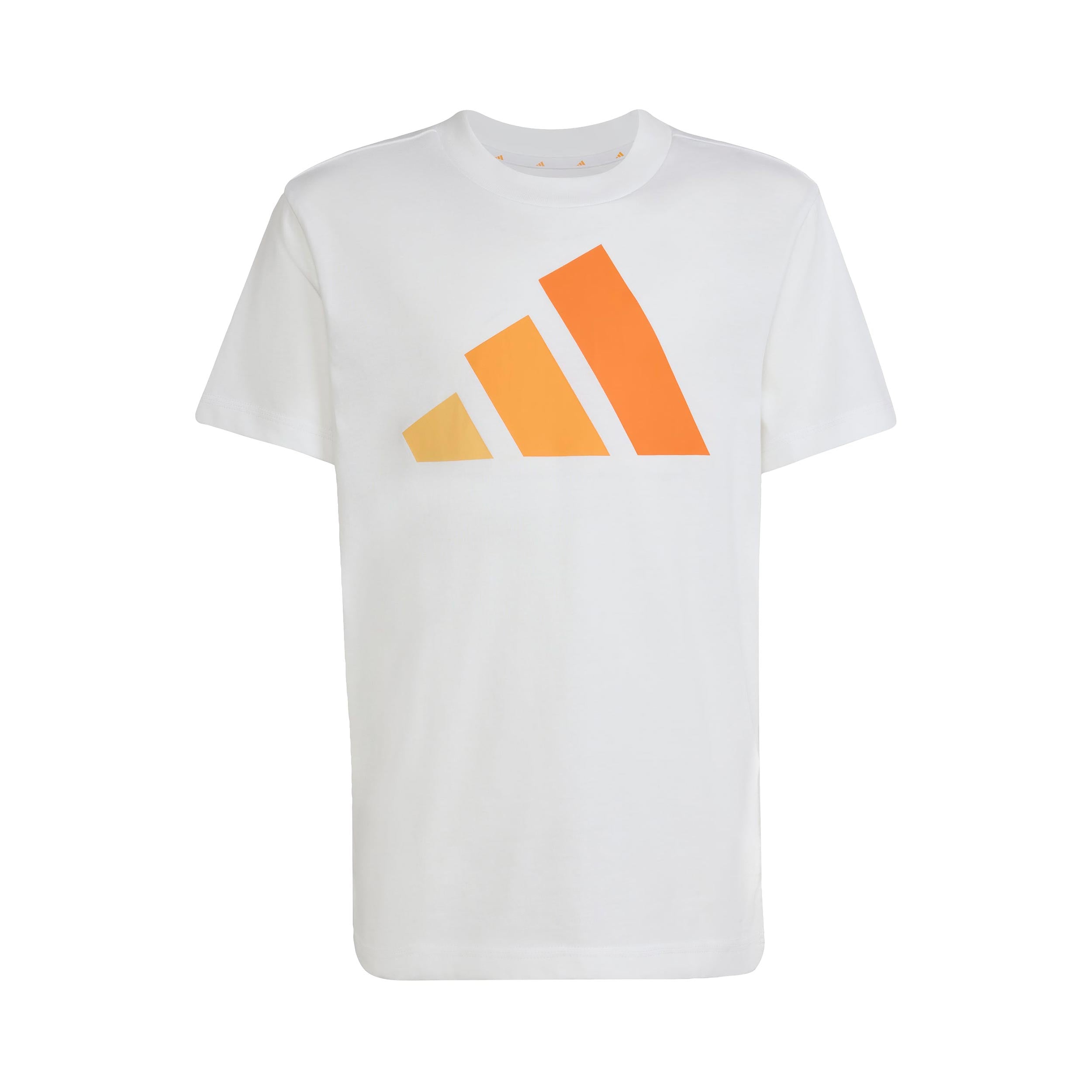 adidas Essentials Tričko Děti - bílá, oranžová
