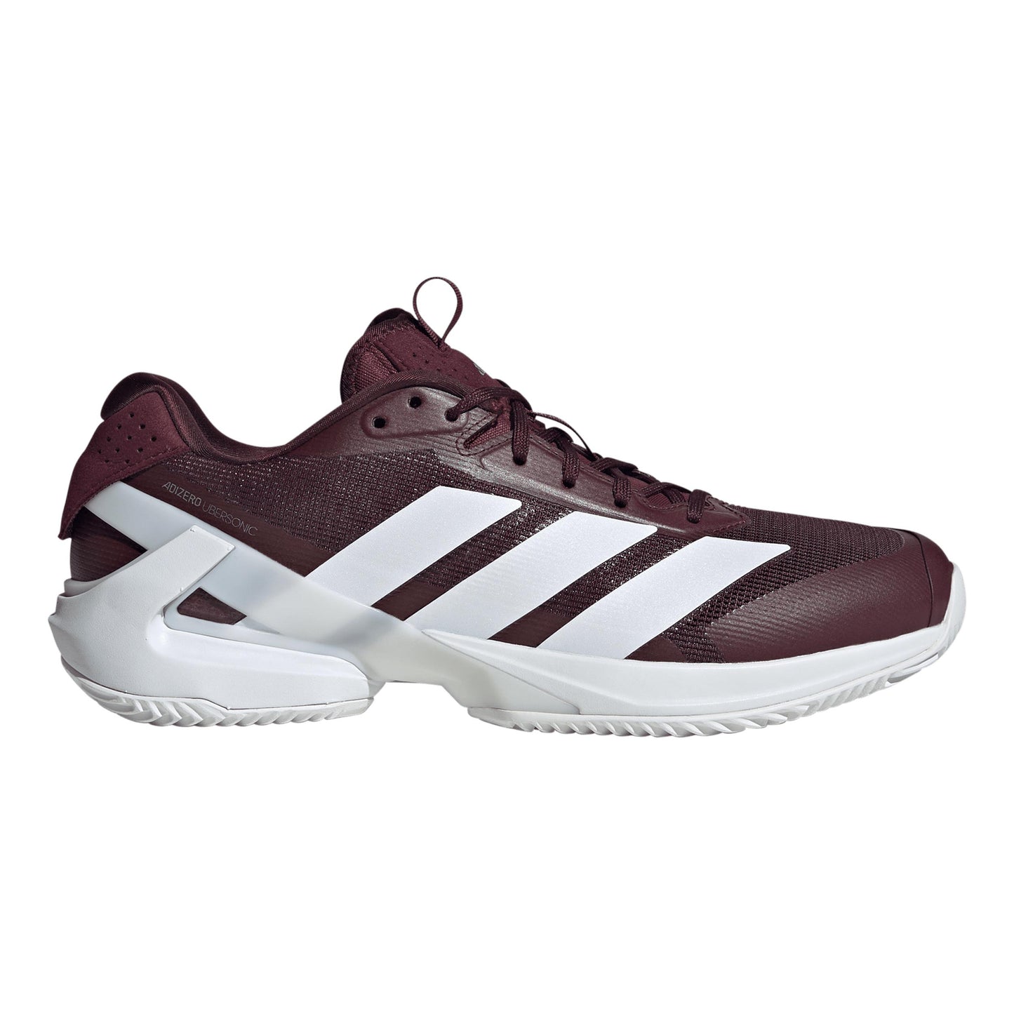 adidas adizero Ubersonic 5 Obuv na antuku Muži - červené víno, stříbrná