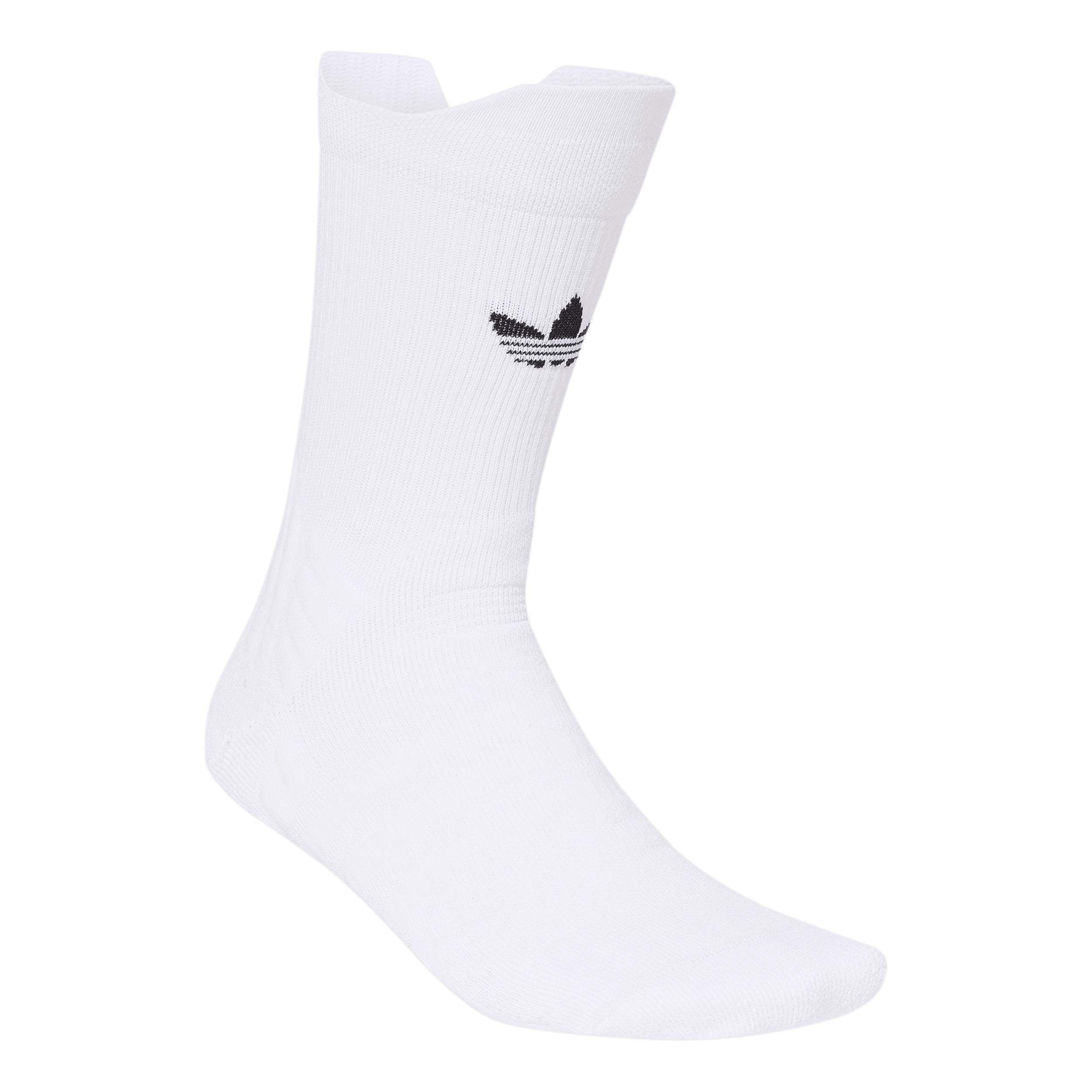 adidas Crew OG Tenisové ponožky Unisex - bílá, černá