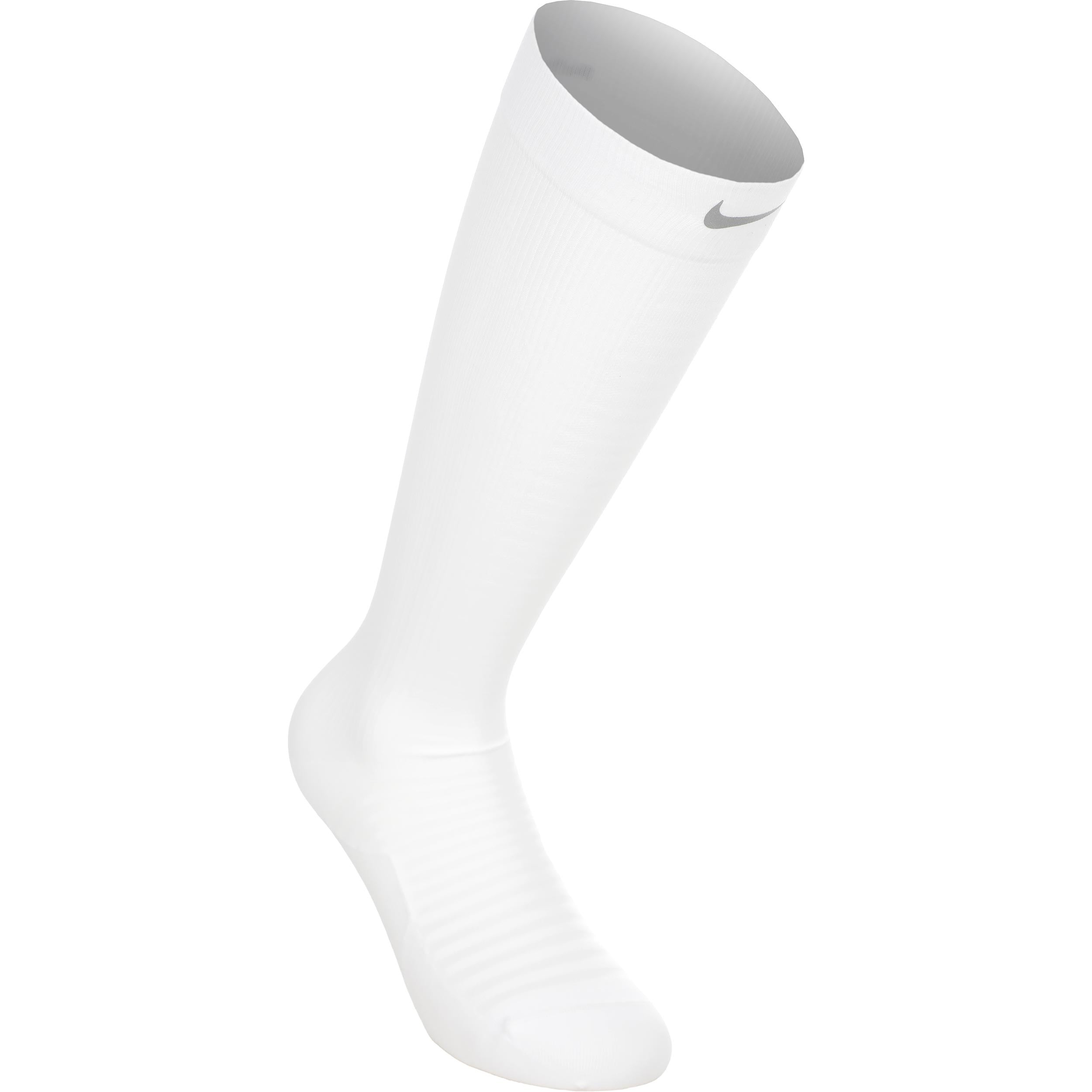 Nike Spark Lightweight Kompresní ponožky Unisex - bílá, stříbrná