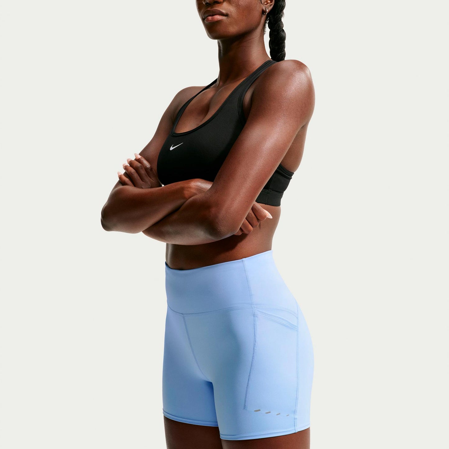 Nike Swift   Bežecké pančuchy Dámy - modrá, stříbrná