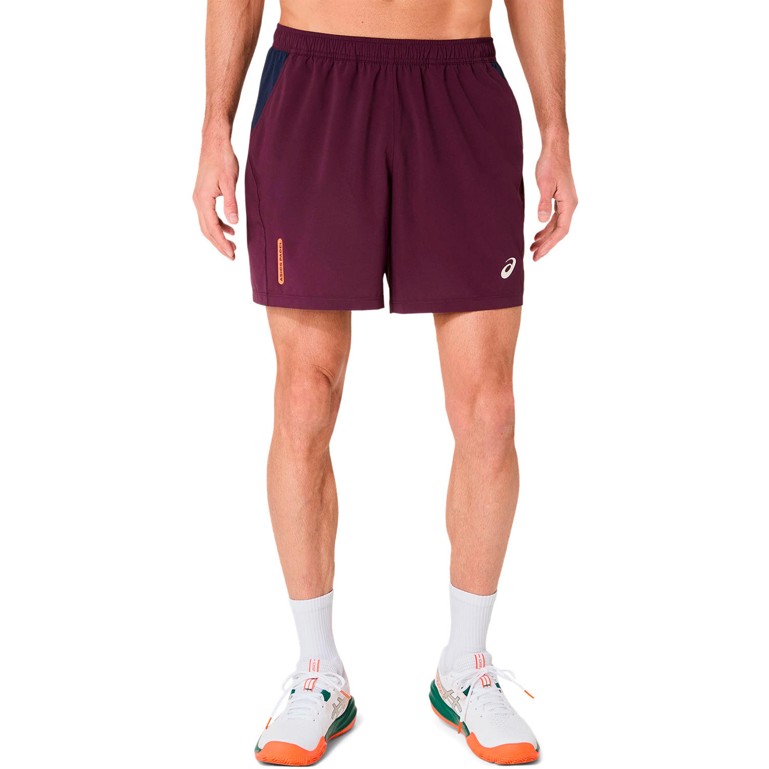 ASICS Court 7in Šortky Muži - červené víno