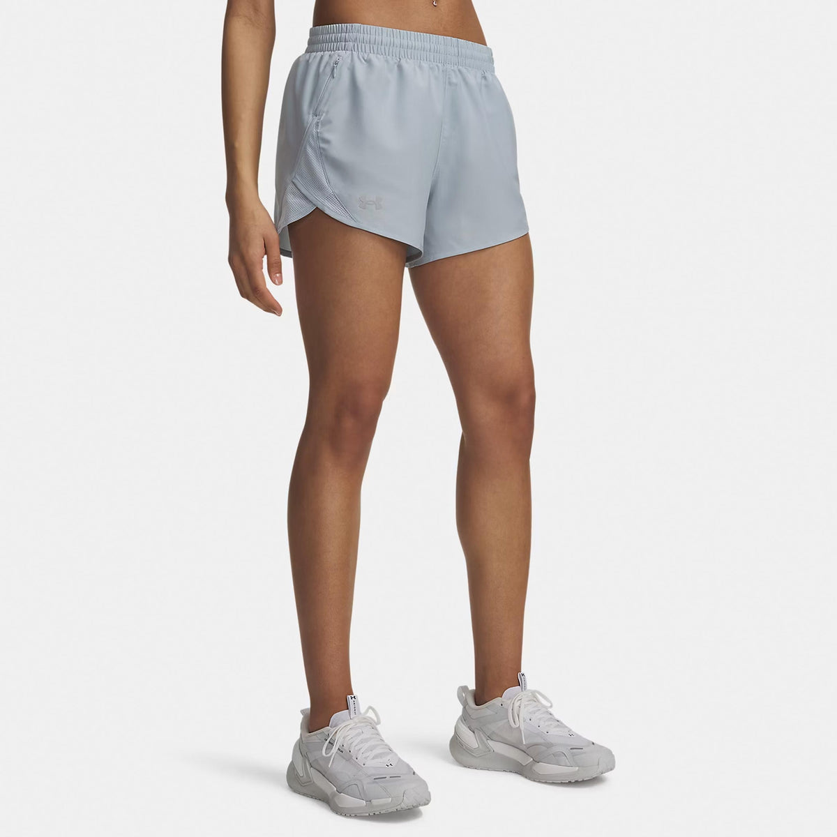 Under Armour Fly By 3in  Bežecké šortky Dámy - modro-šedá