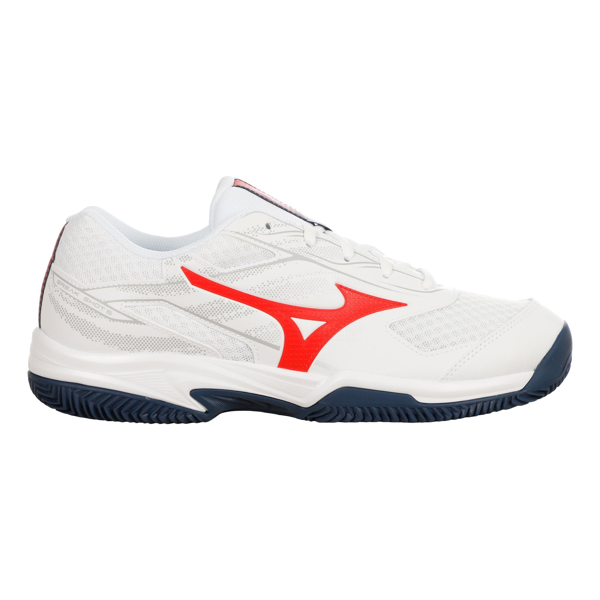 Mizuno Break Shot 5 Obuv na antuku Muži - bílá, oranžová