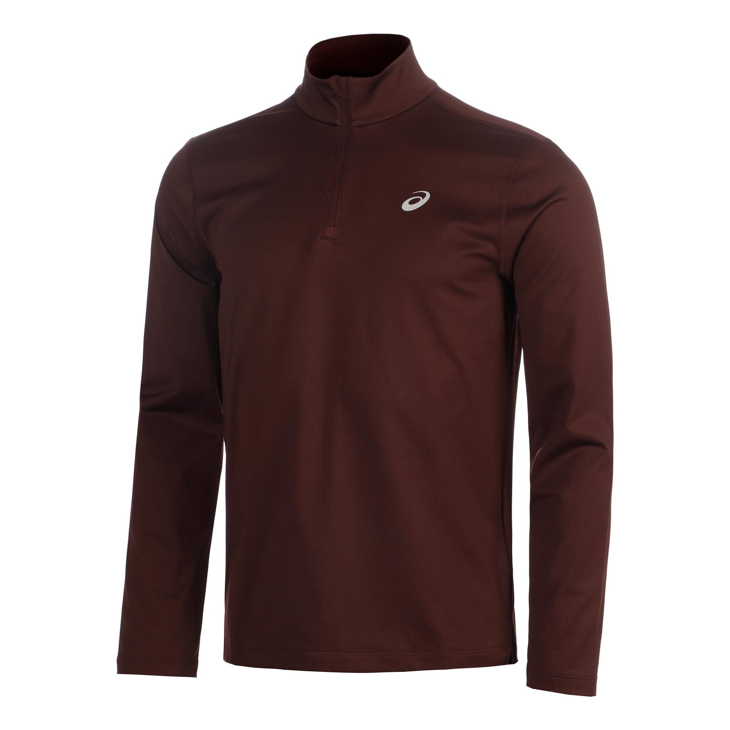 ASICS Core 1/2 Zip Winter  Bežecké tričko Muži - červené víno