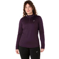 Core 1/2 Zip Winter  Bežecké tričko Dámy - červené víno
