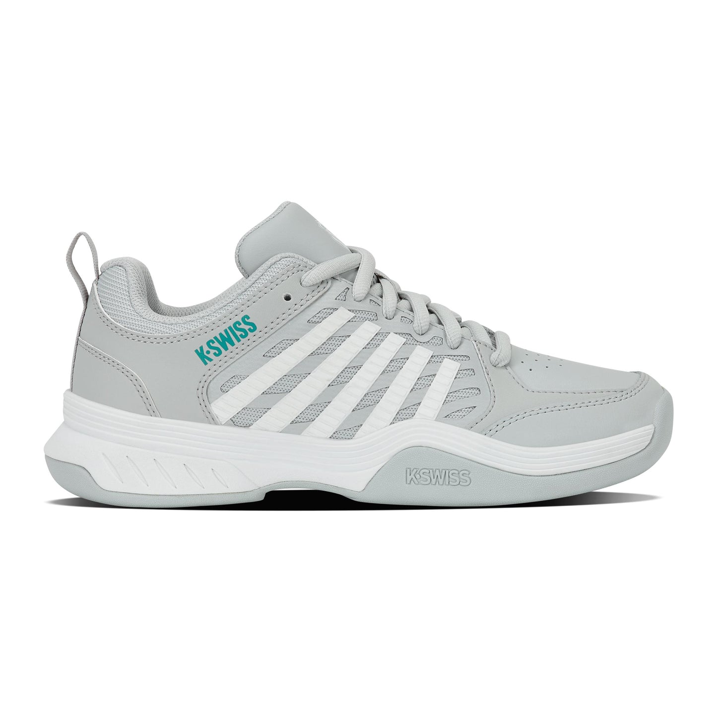 K-Swiss Court Express 2 Obuv na koberce Dámy - světle šedá, bílá