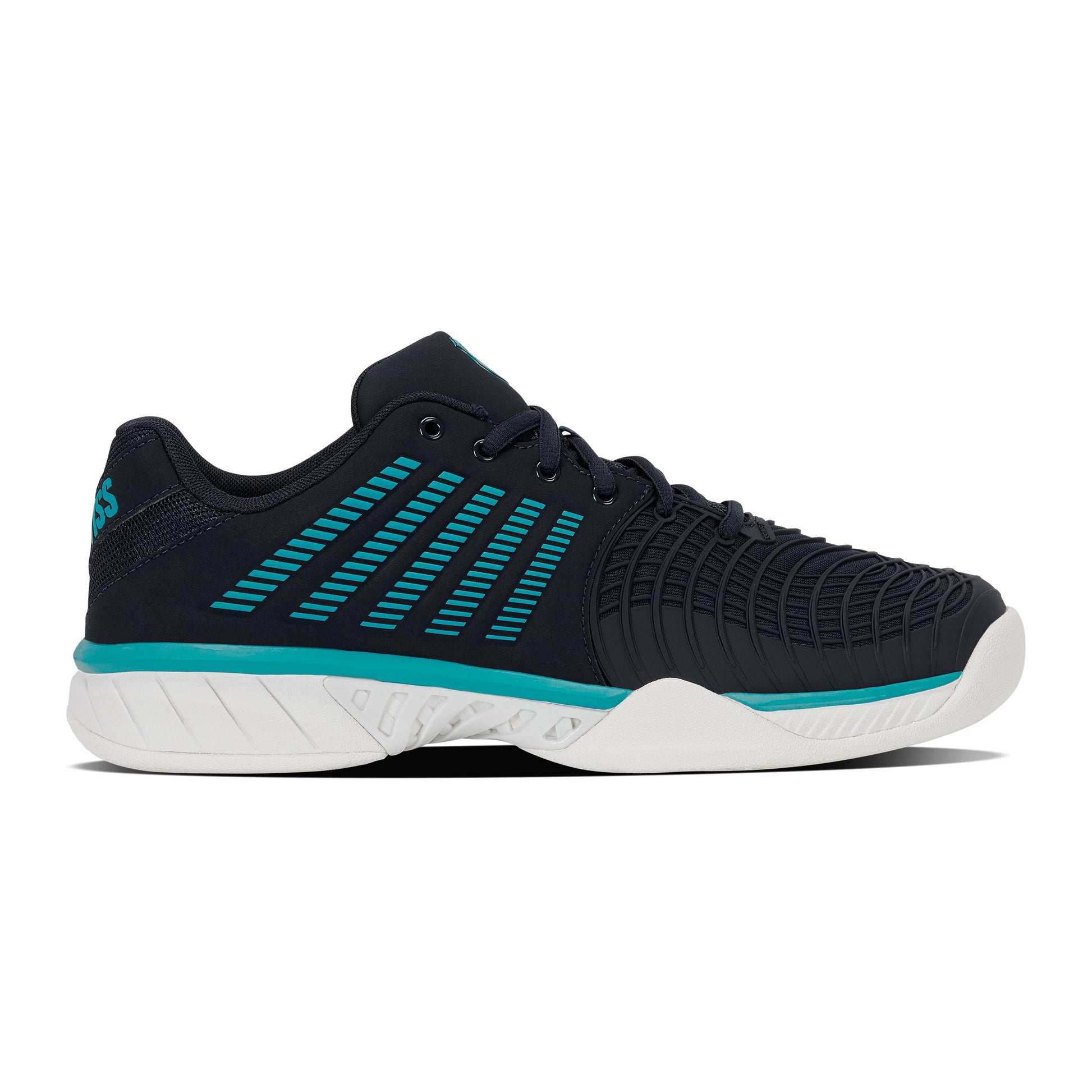 K-Swiss Express Light 3 Obuv na koberce Muži - černá, tyrkysová