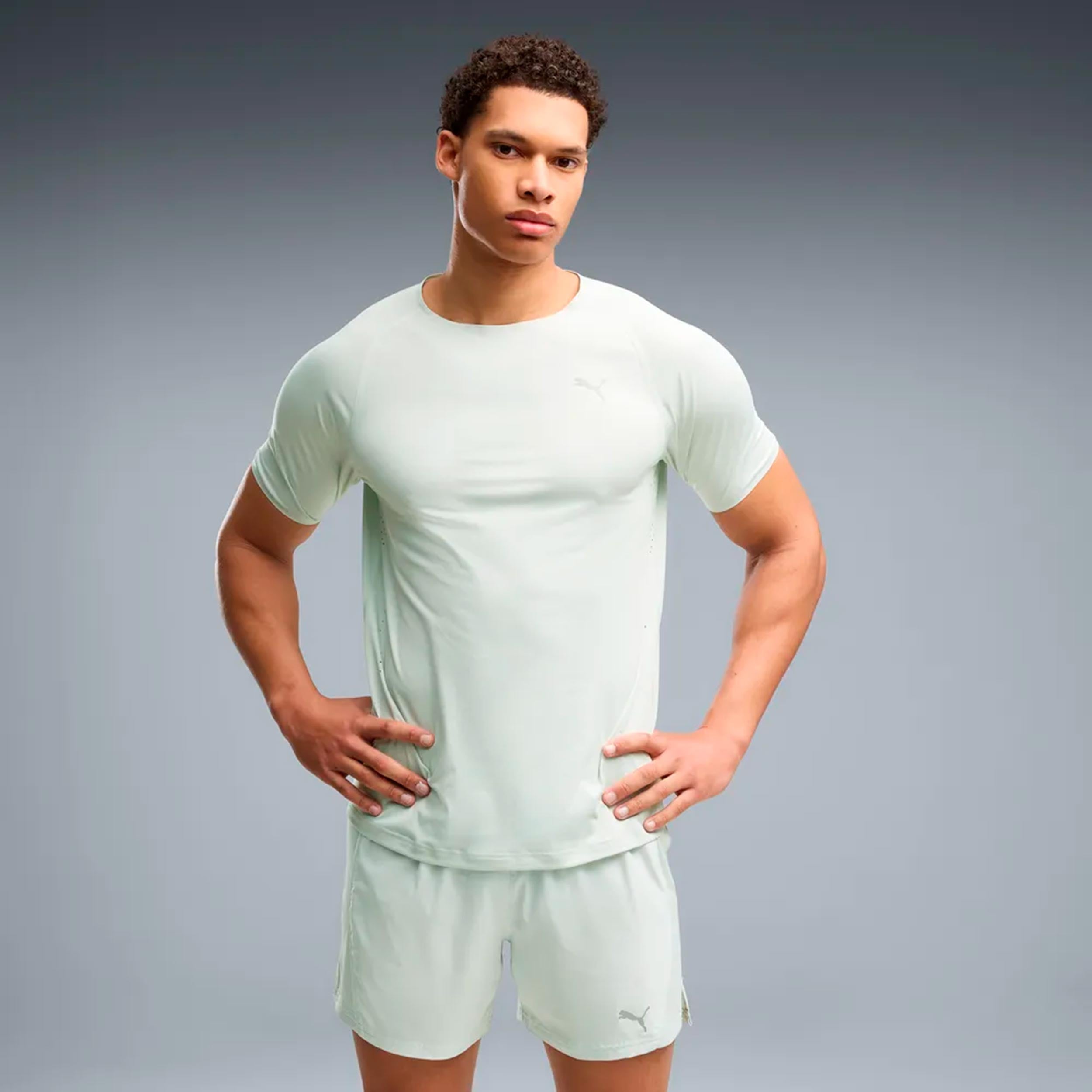 Puma Everyday Cloudspun  Bežecké tričko Muži - světle zelená
