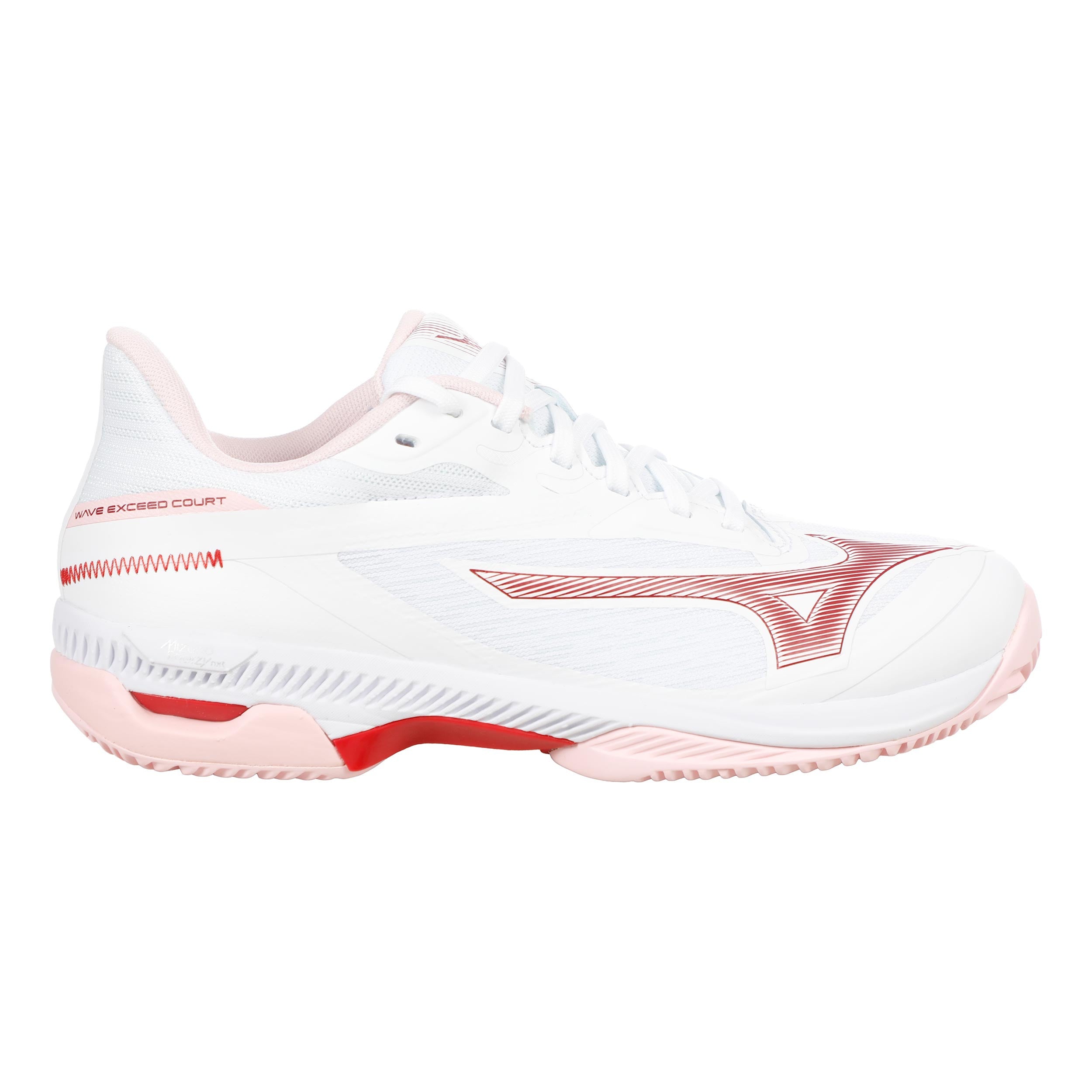 Mizuno Wave Exceed Court Obuv na antuku Dámy - bílá, bobuľa