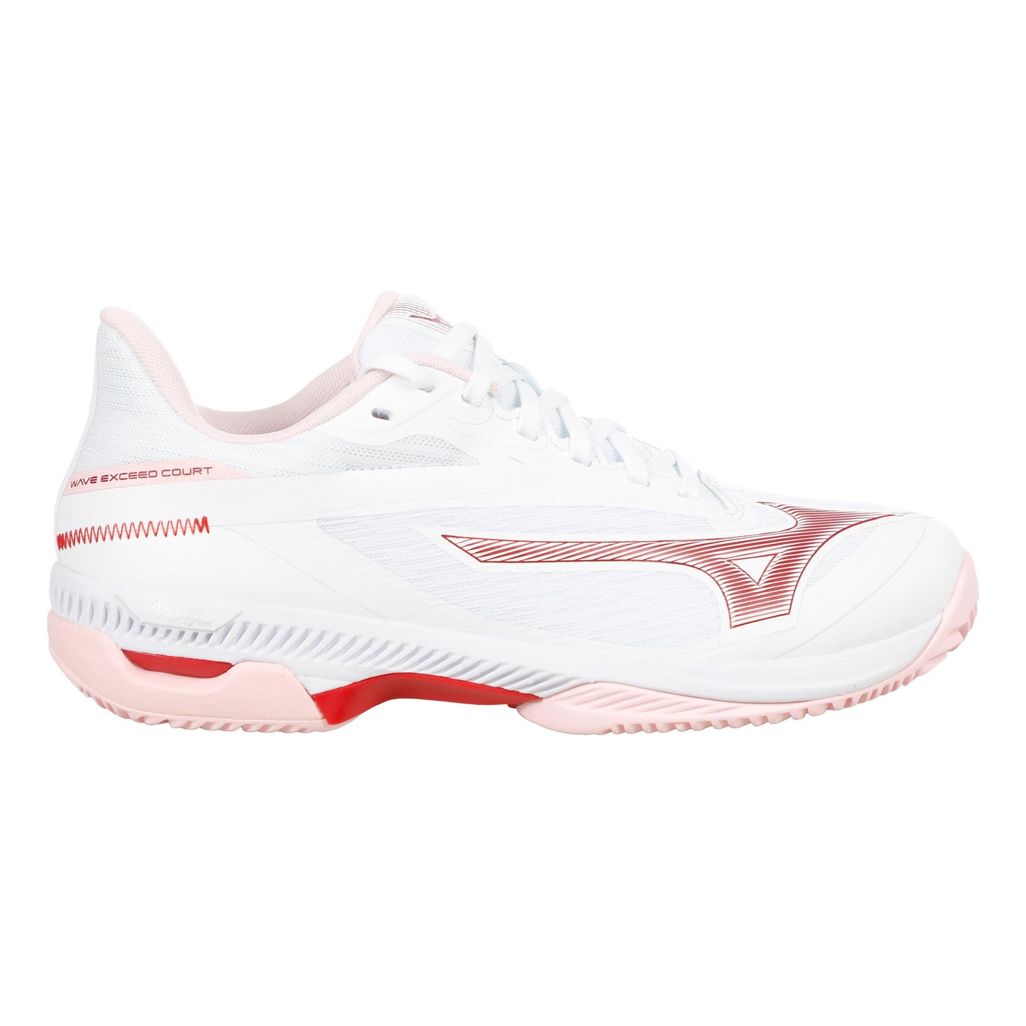 Mizuno Wave Exceed Court Obuv na antuku Dámy - bílá, bobuľa