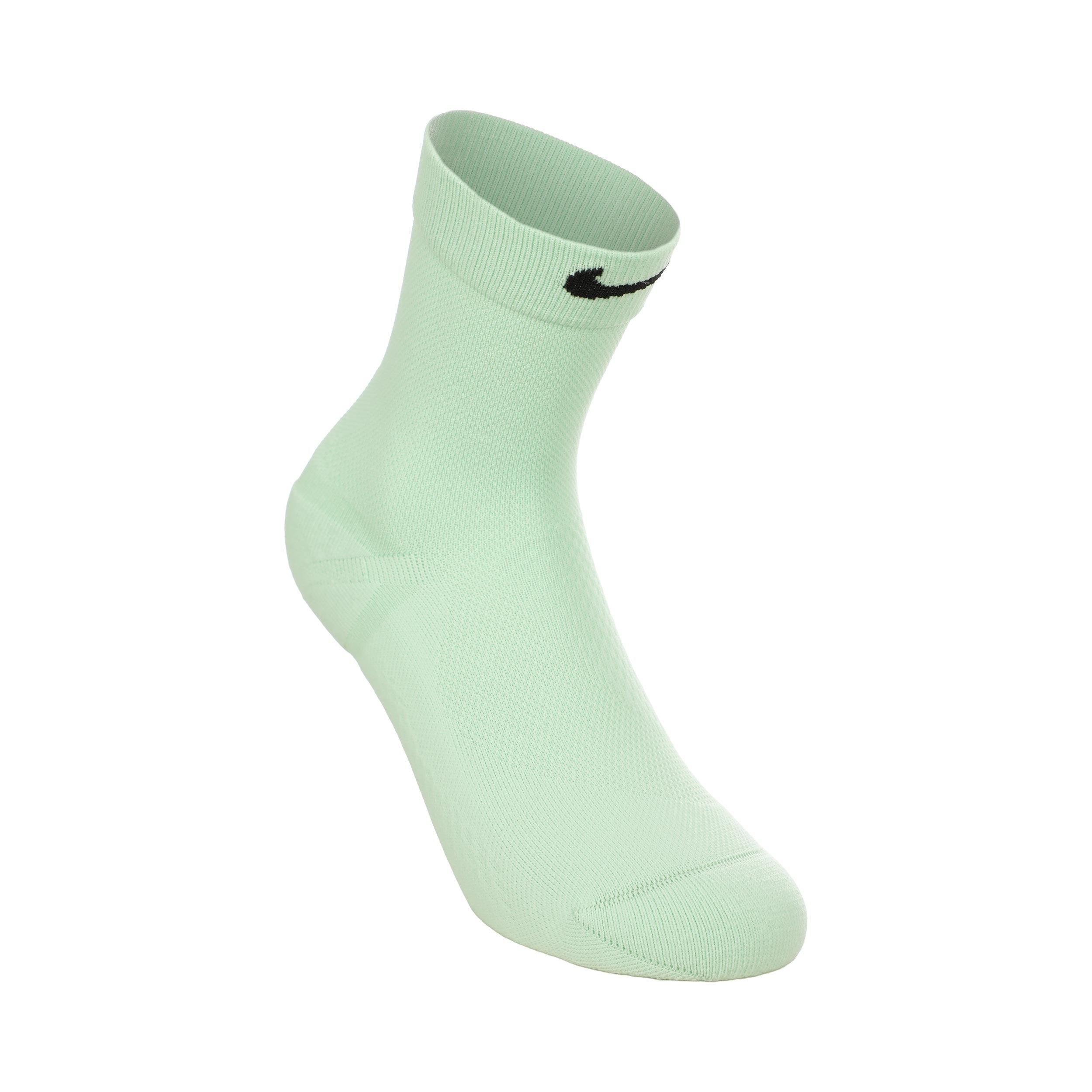 Nike Fast Midweight Crew  Running socks Unisex - mätová, černá