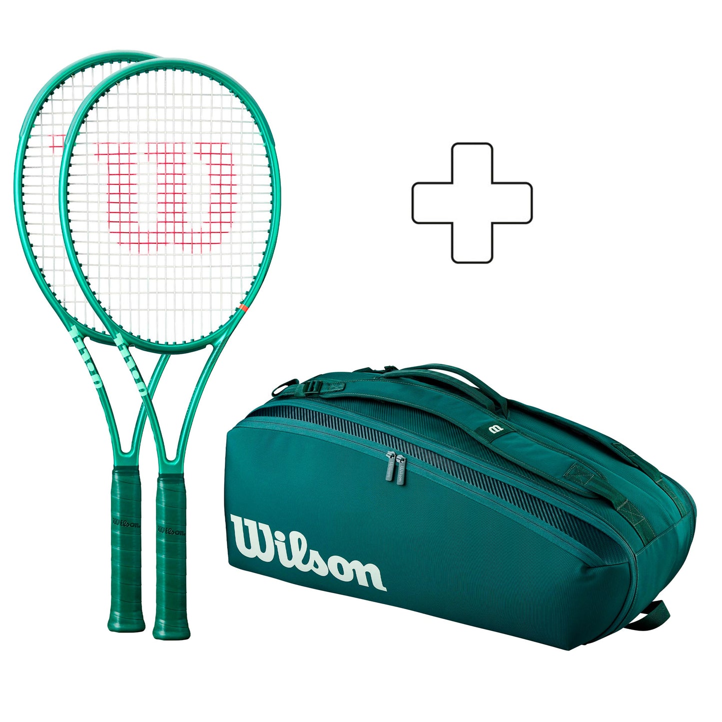 Wilson 2x Blade 98 18X20 v10 Navíc taška na raketu