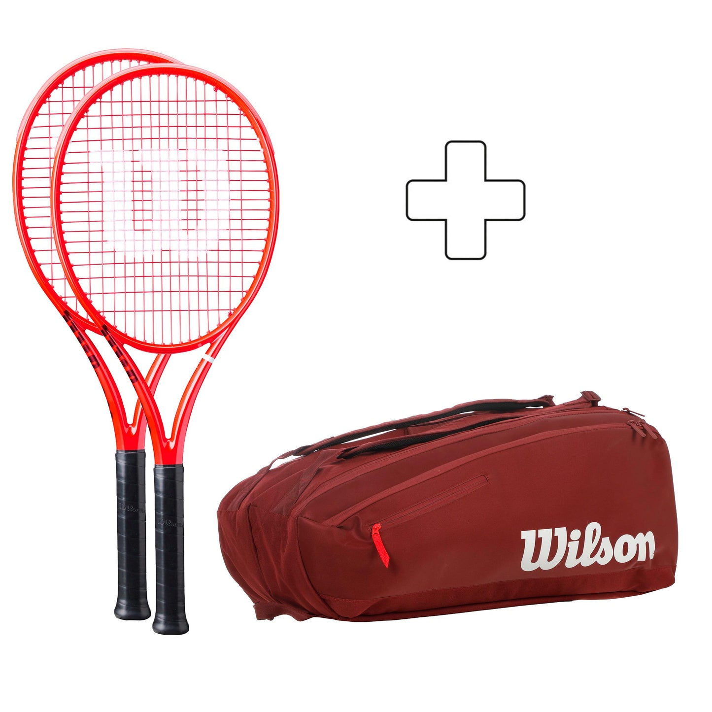 Wilson 2x Defyer 100 V1 Navíc taška na raketu