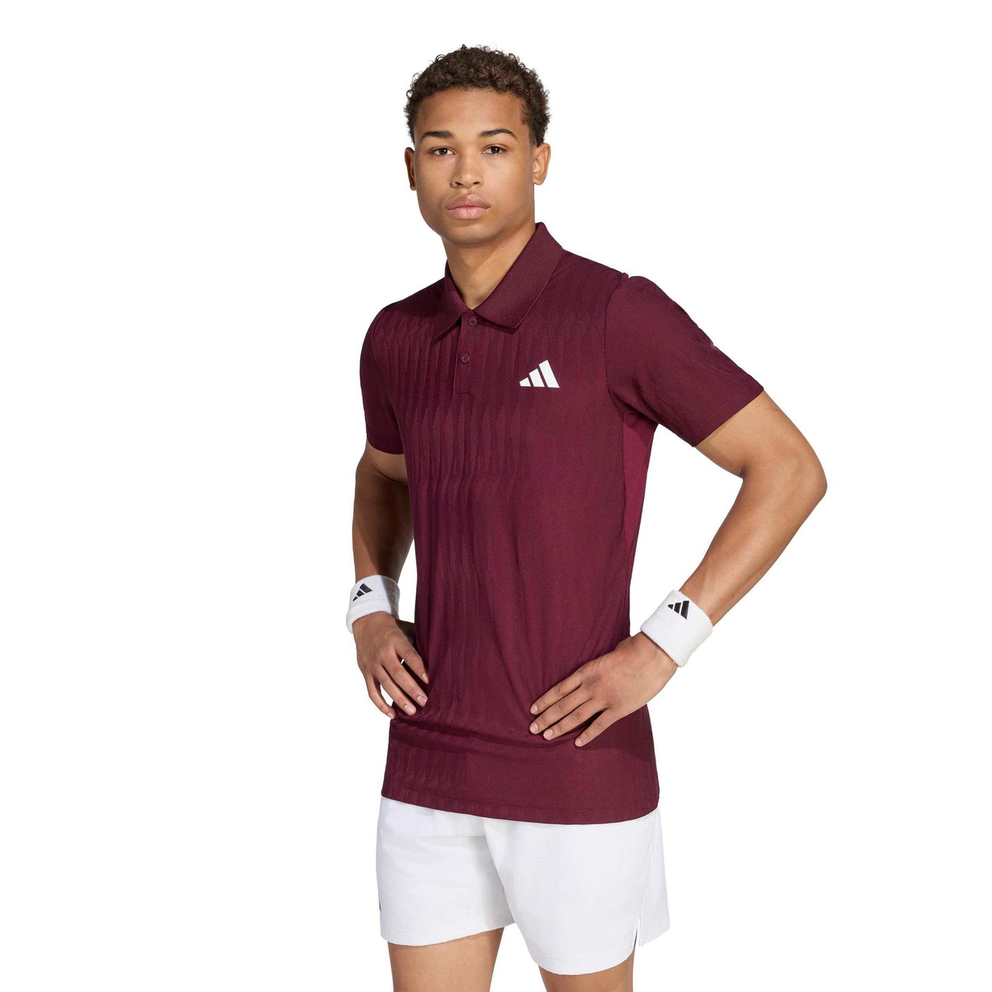 adidas Freelift Pólo Muži - červené víno