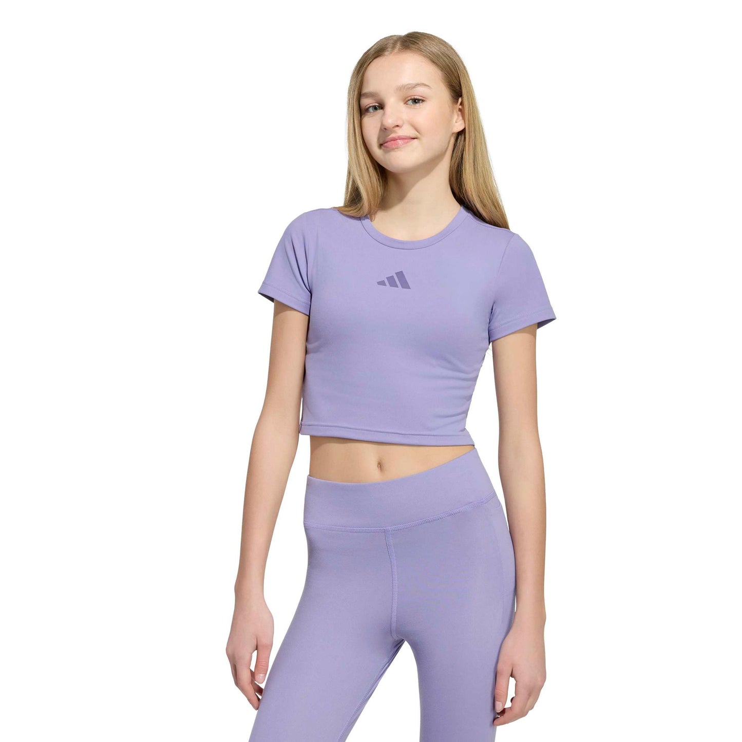 adidas Soft Tričko Děti - šeříková