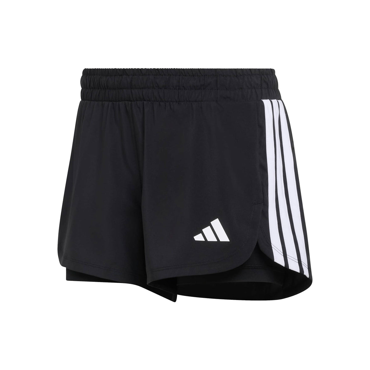 adidas Pacer 2In1 Šortky Dámy - černá, bílá