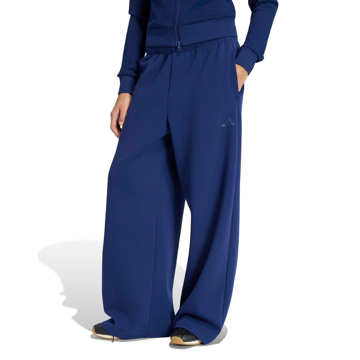 adidas Soft Lux Straight Tréninkové kalhoty Dámy - tmavě modrá