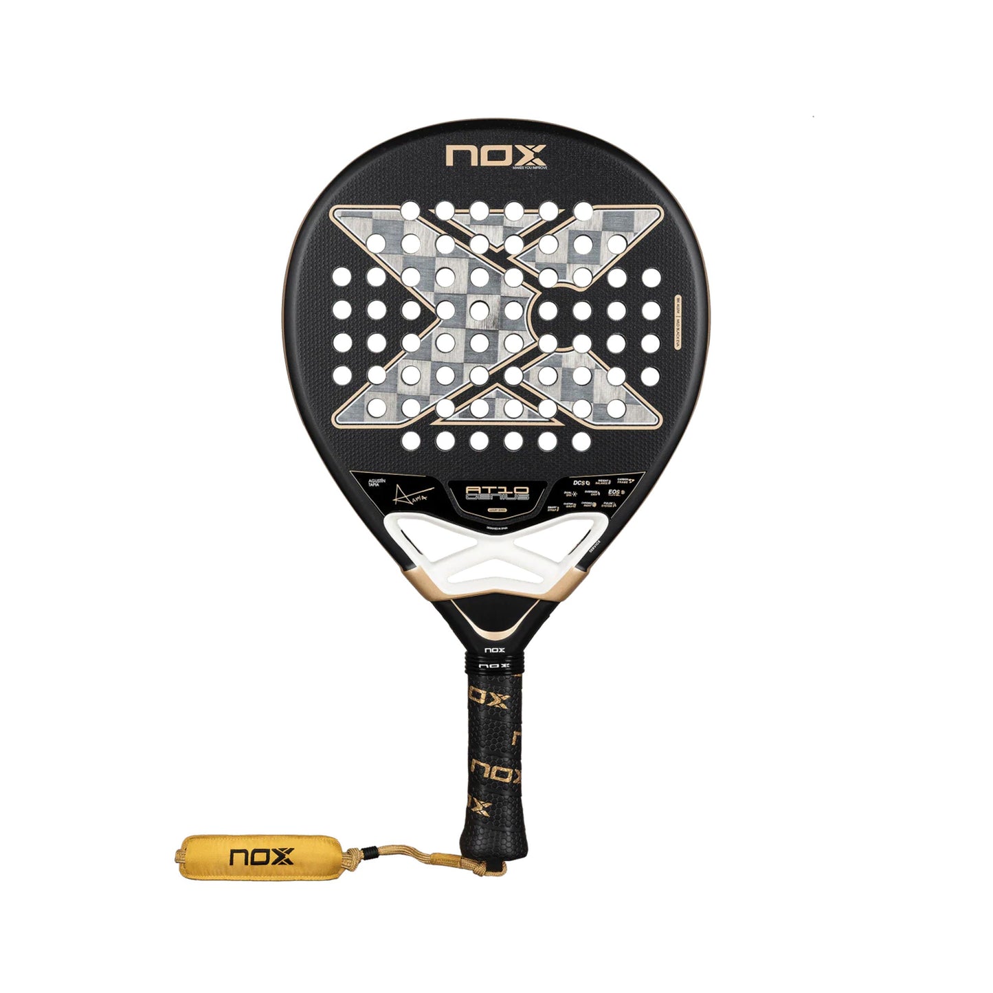 NOX AT10 Genius 18K Padelová raketa