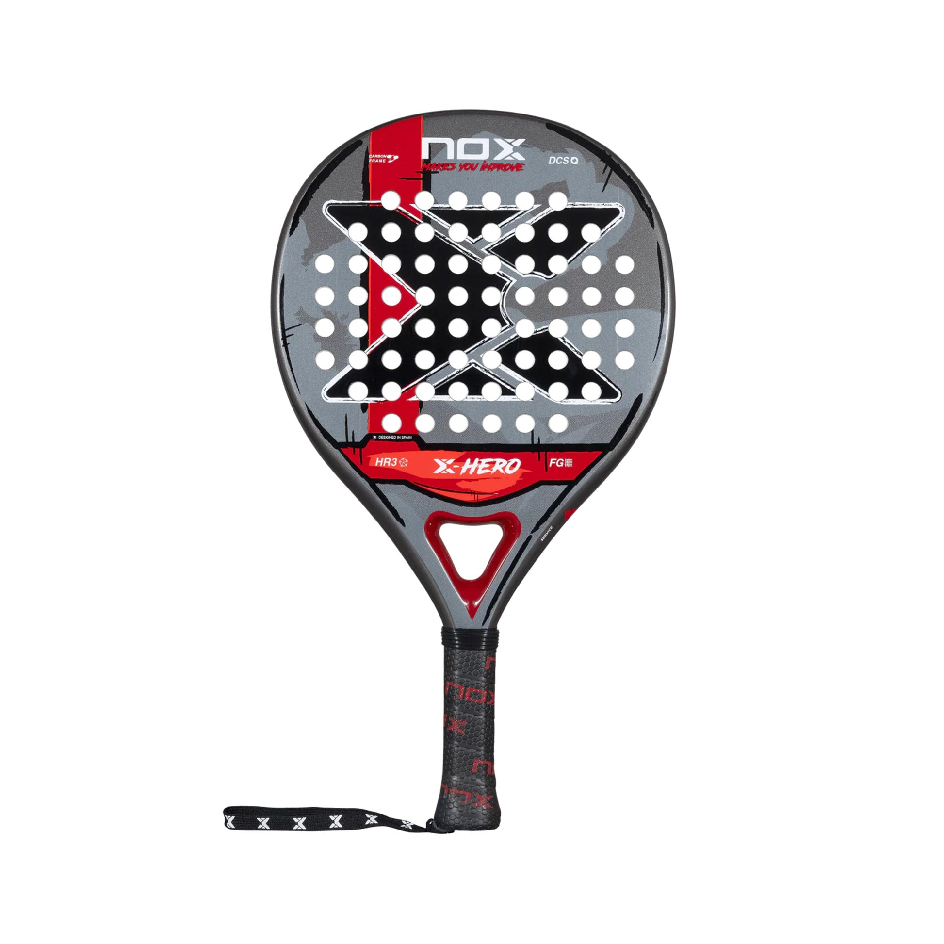NOX X-HERO RED Padelová raketa