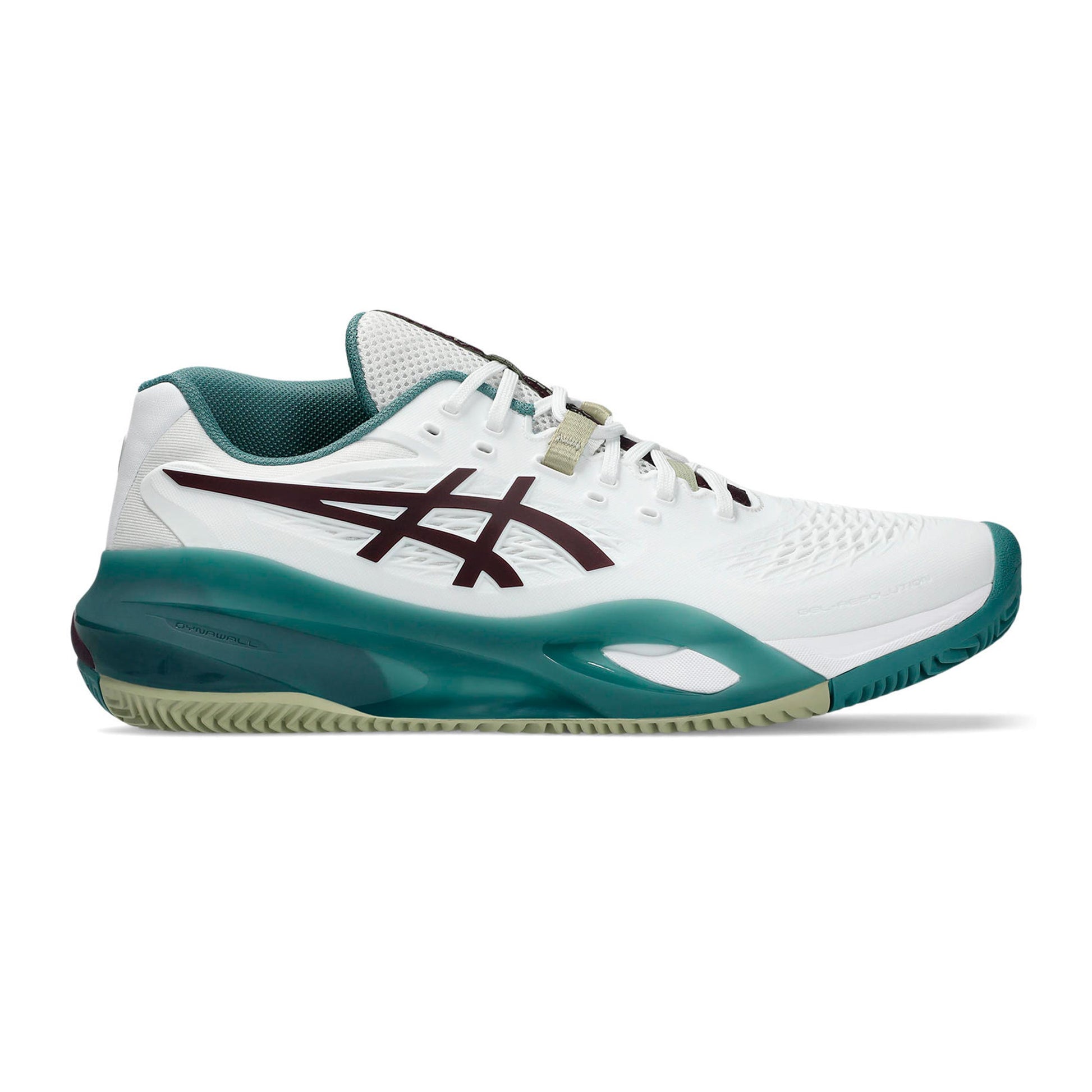 ASICS Gel-Resolution X Obuv na antuku Muži - bílá, petrolejová