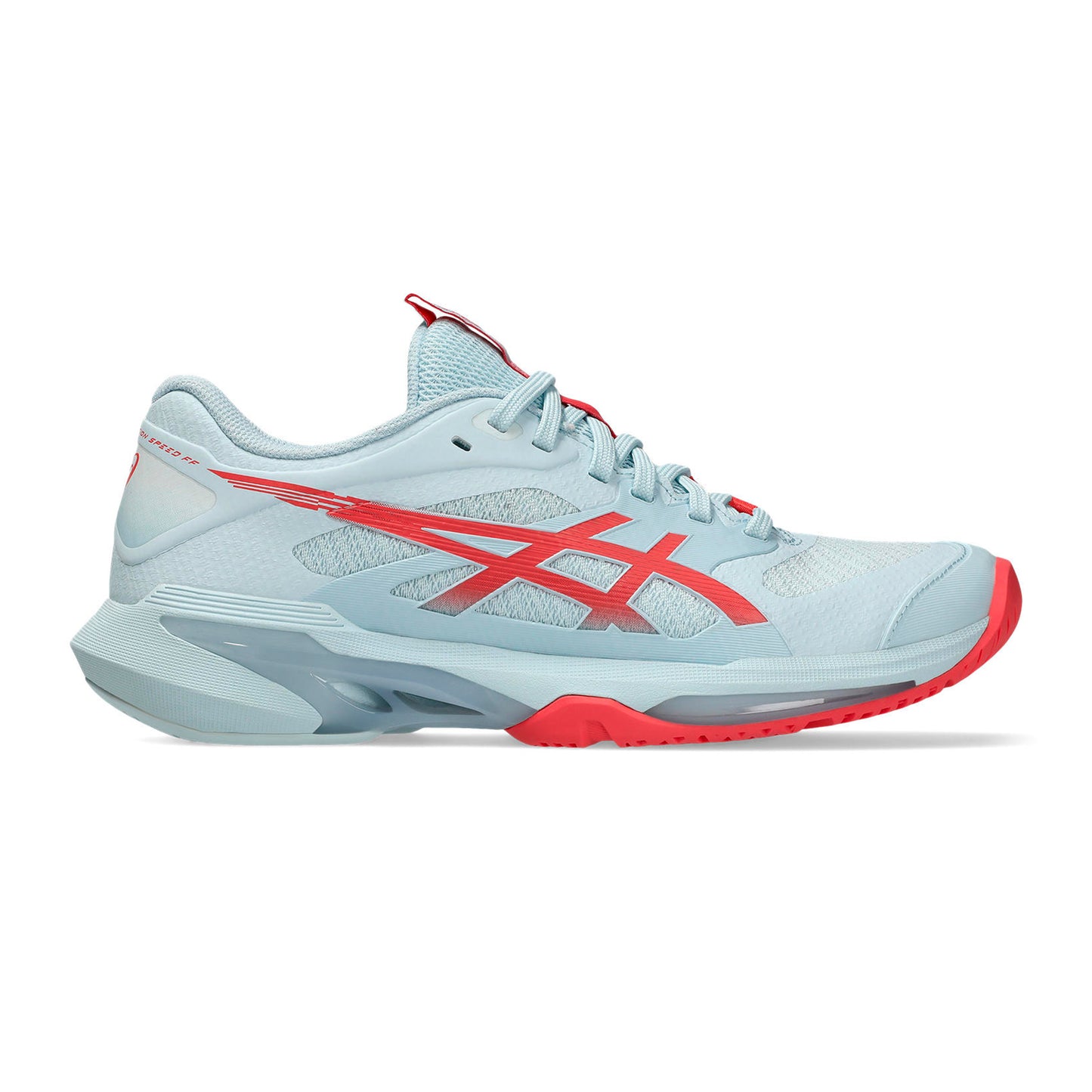 ASICS Solution Speed FF 4 Obuv na všechny povrchy Dámy - světle modrá, neonové růžová