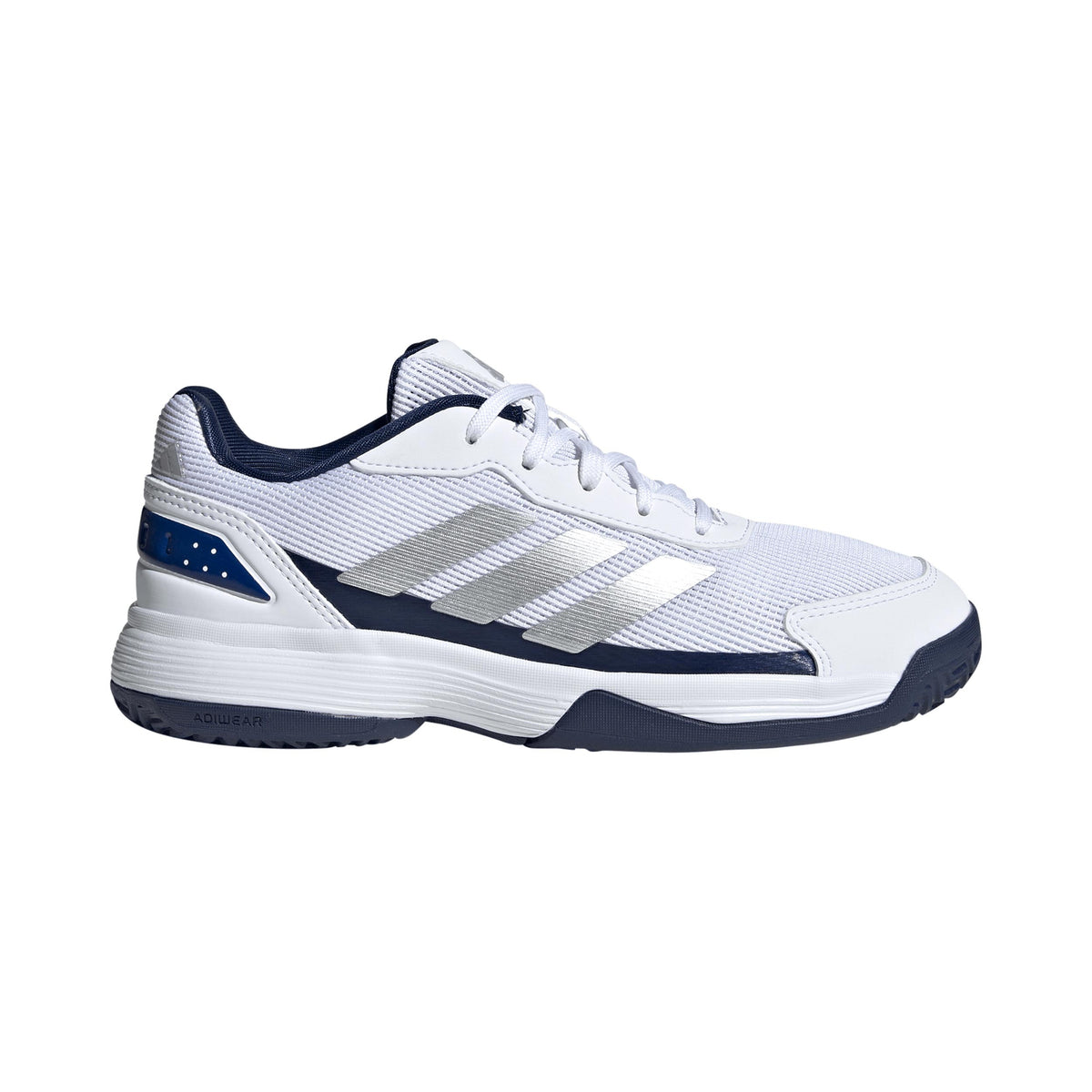 adidas Crazyquick Obuv na padel Děti - bílá, tmavě modrá