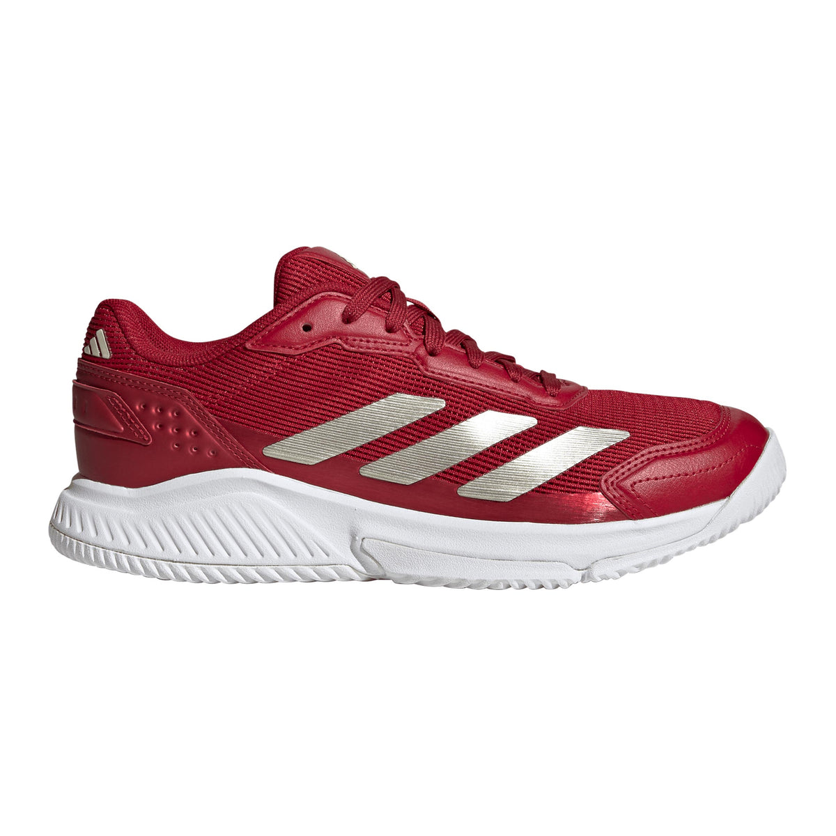 adidas Courtquick Obuv na padel Dámy - červená, stříbrná