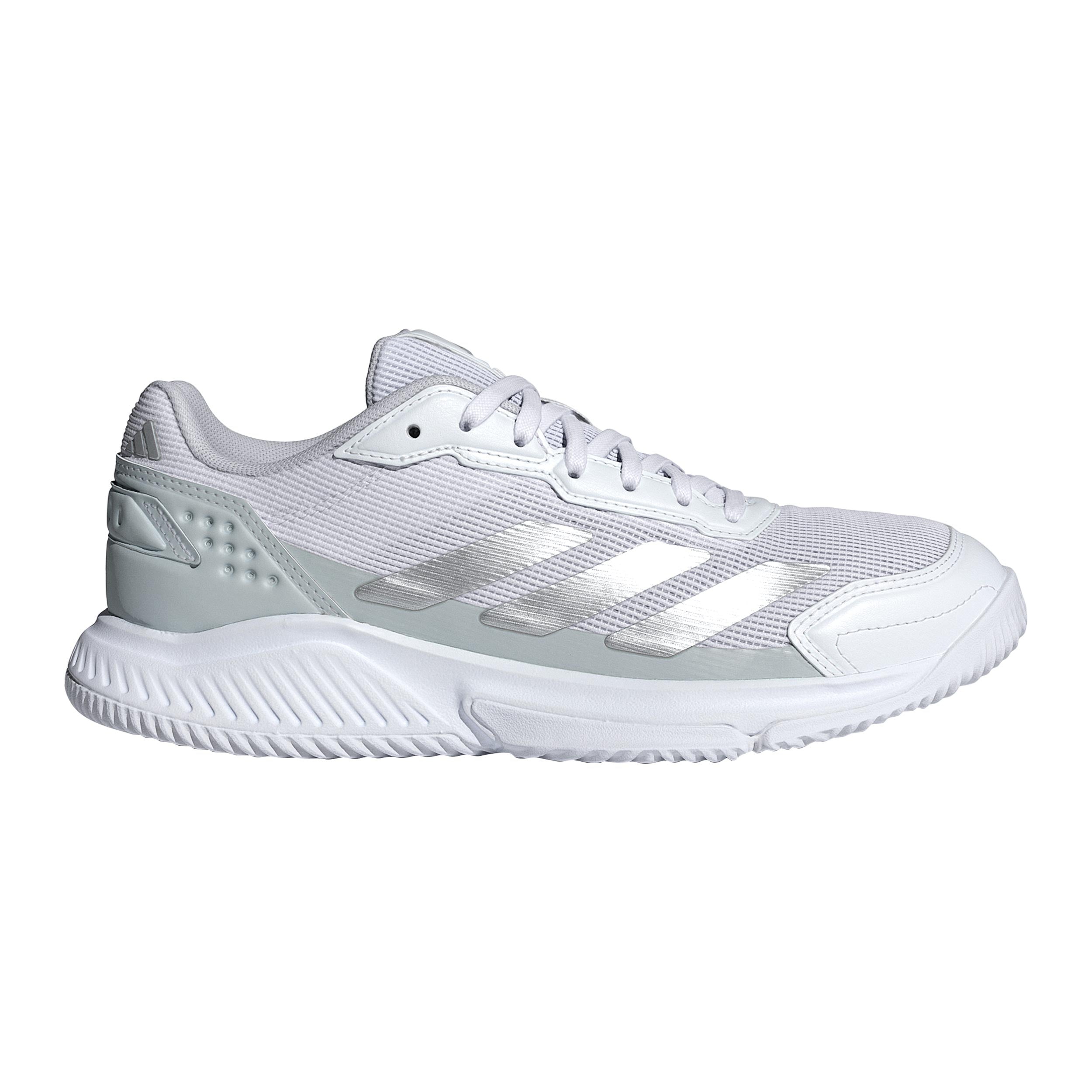 adidas Courtquick Obuv na padel Dámy - stříbrná, bílá