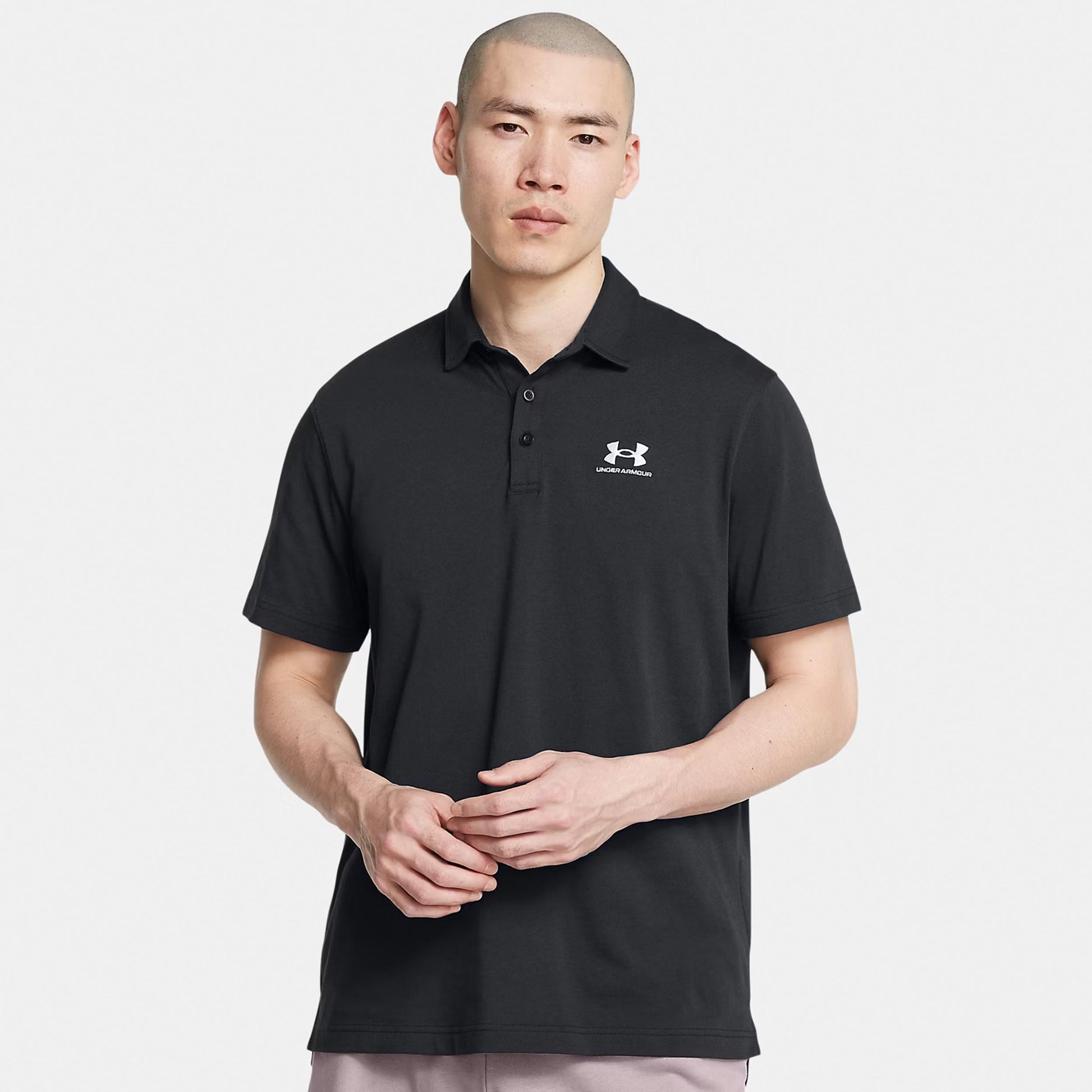 Under Armour Icon Pólo Muži - černá, bílá