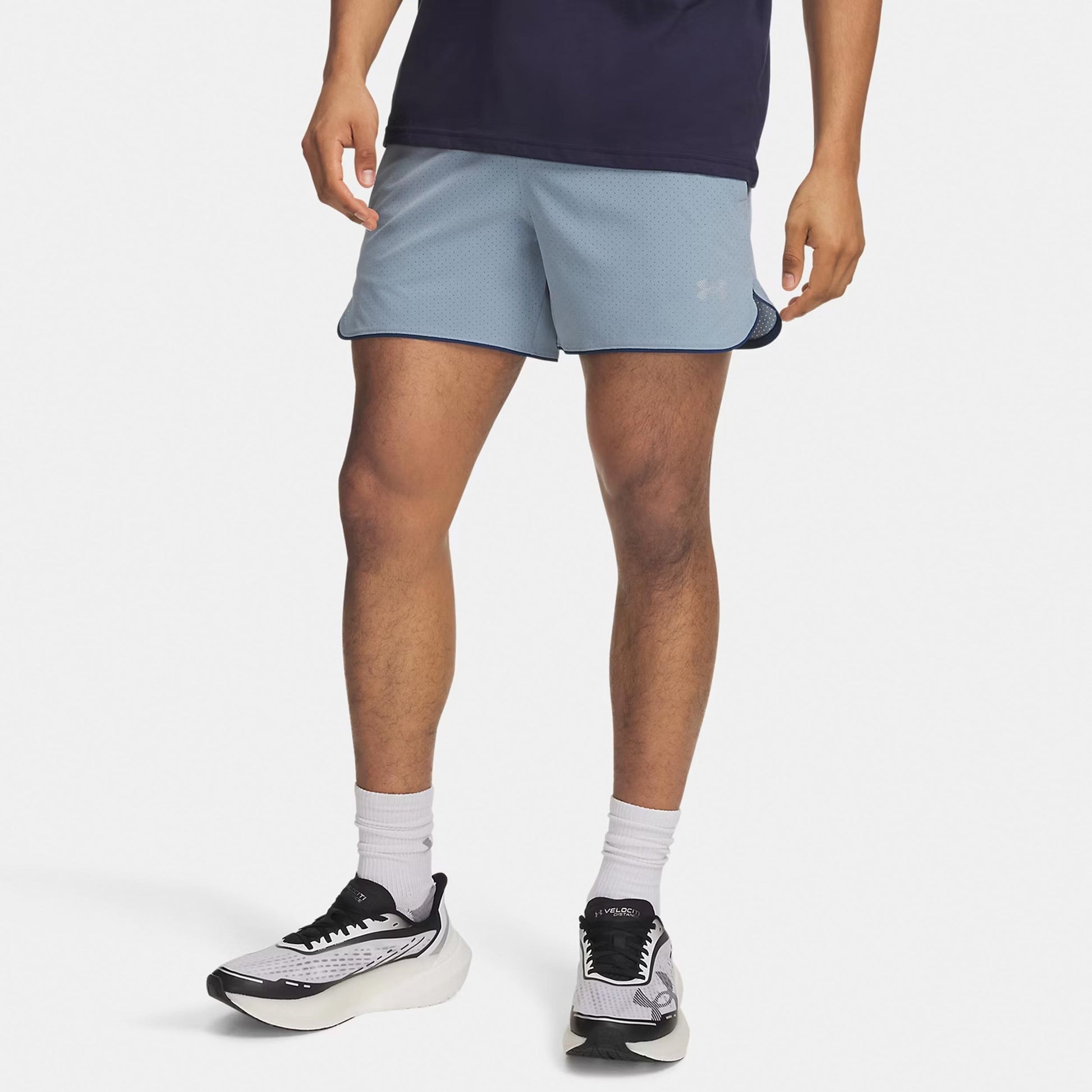 Under Armour Velociti Pro Vent 5in  Bežecké šortky Muži - modro-šedá