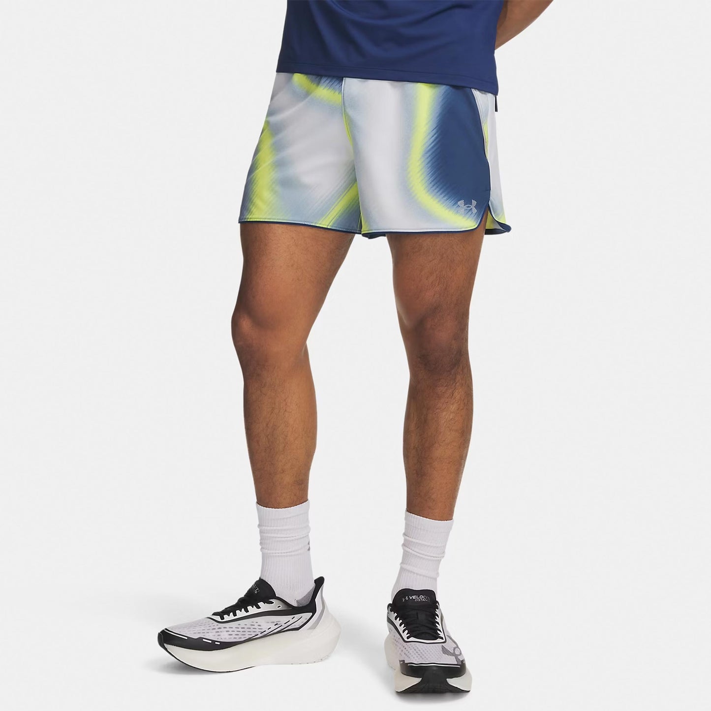 Under Armour Velociti Pro 5in  Bežecké šortky Muži - modrá, vícebarevné