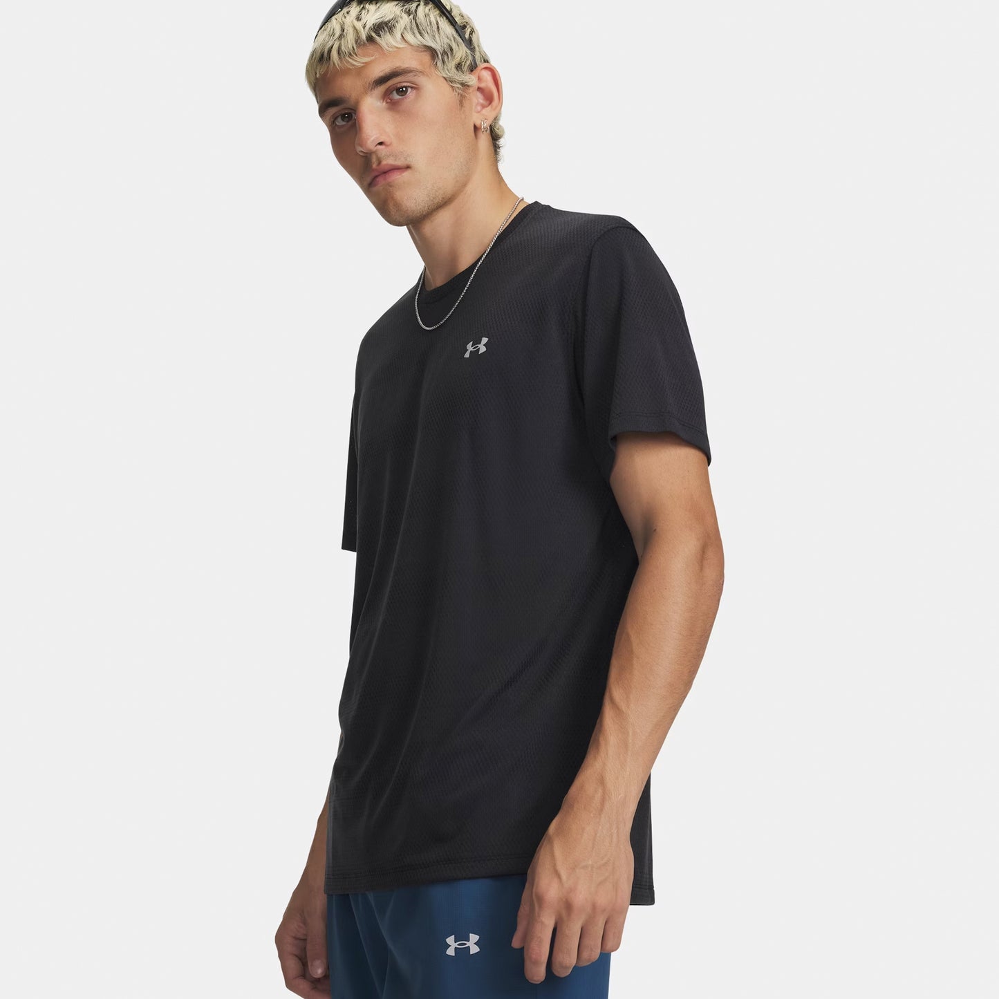 Under Armour Velociti  Bežecké tričko Muži - černá, stříbrná