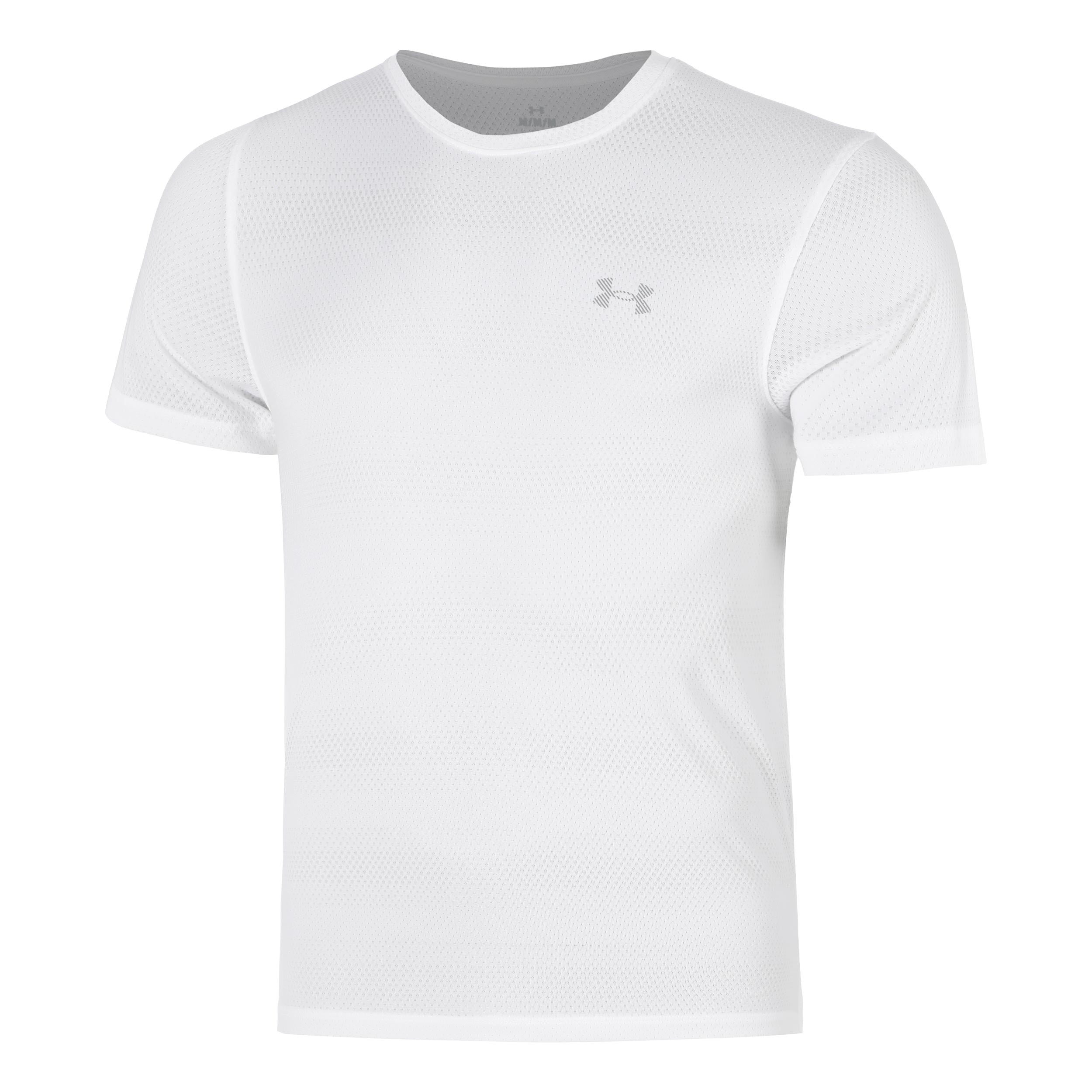 Under Armour Velociti  Bežecké tričko Muži - bílá, stříbrná